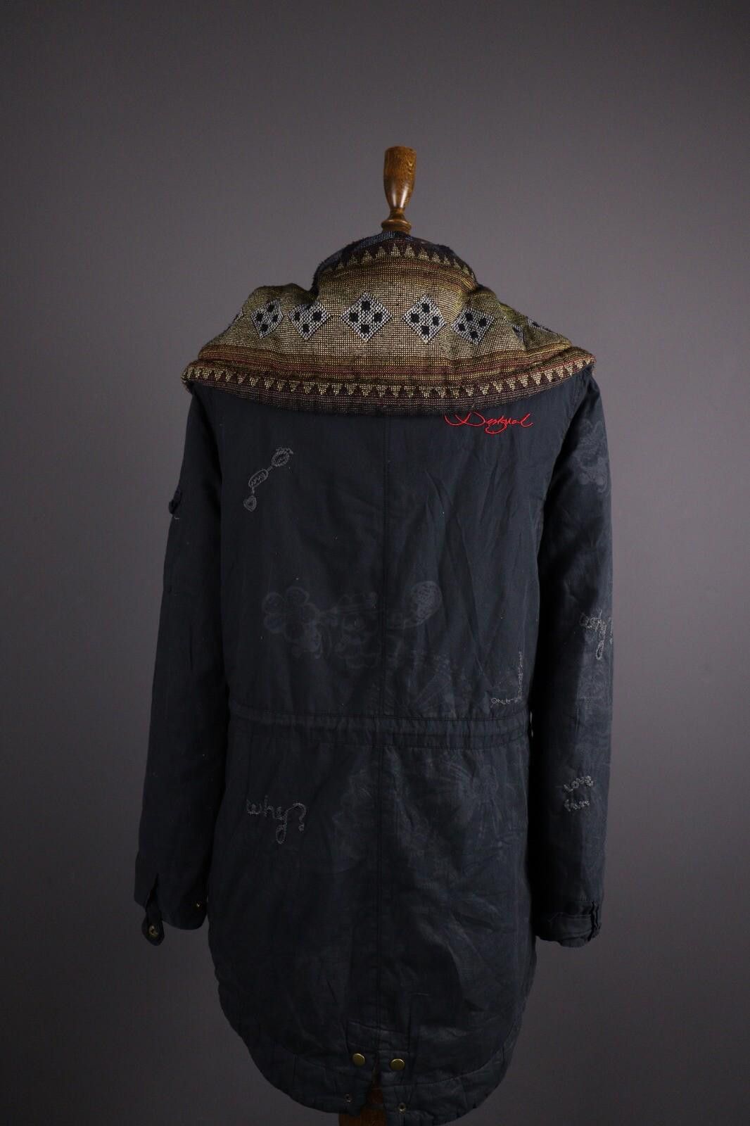 Desigual Desigual Designer Lagenlook Coat Size EUR 38 / MEX 28 Size M / US 6-8 / IT 42-44 - 9 Thumbnail