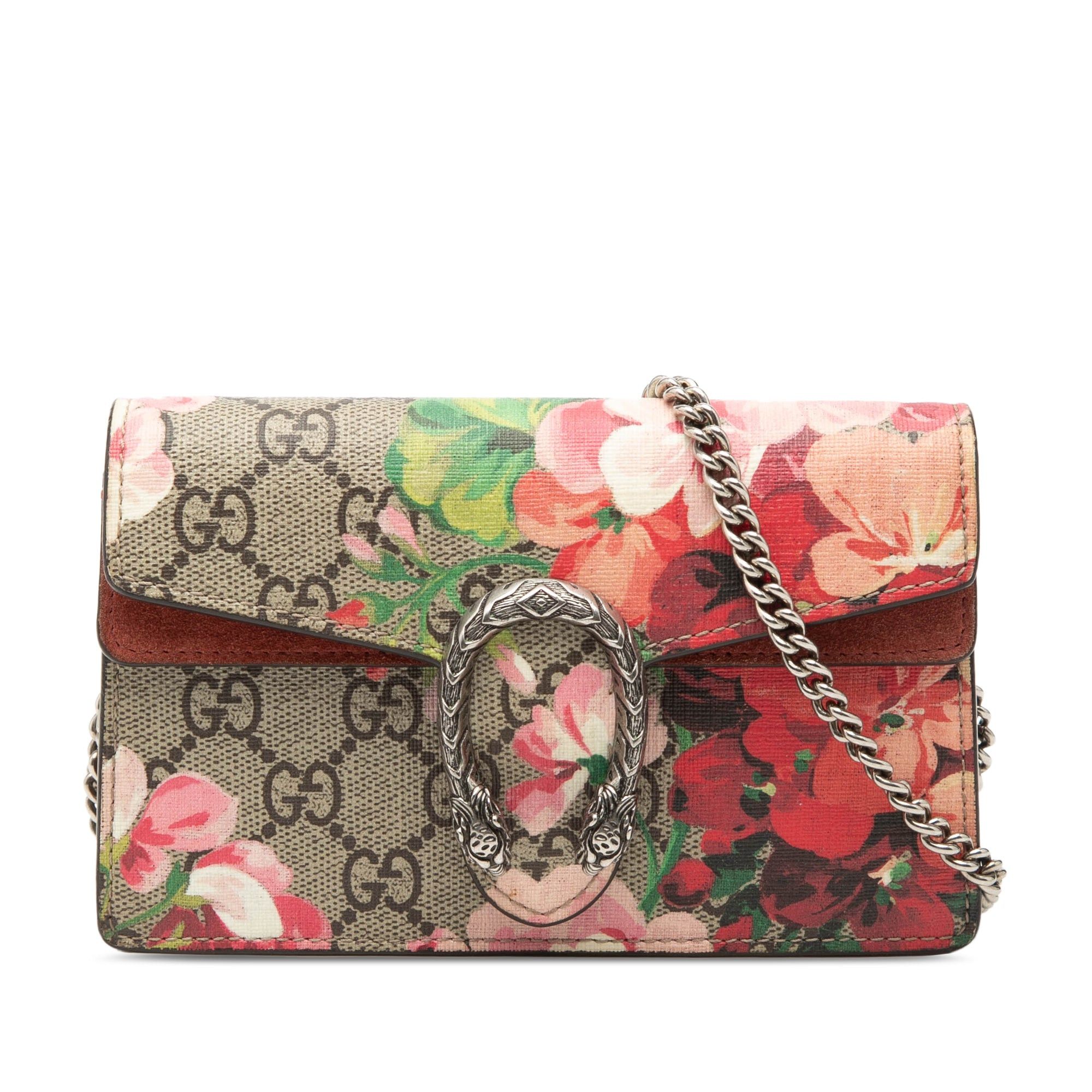 Gucci Mini GG Supreme Blooms Dionysus Crossbody Size ONE SIZE - 1 Thumbnail