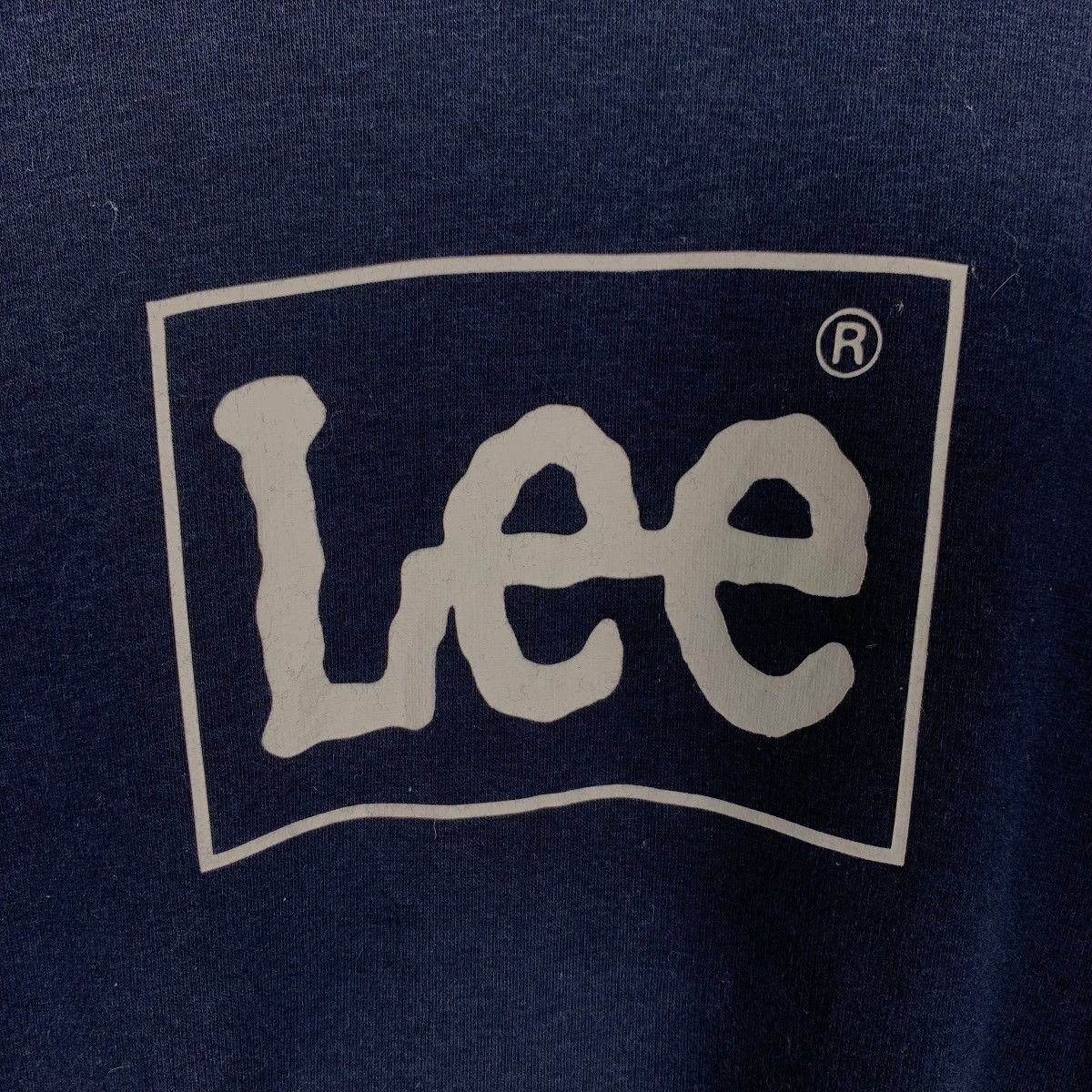 Lee LEE Box Logo Navy Blue Crewneck Sweatshirt #1682-C75 Size US L / EU 52-54 / 3 - 10 Thumbnail