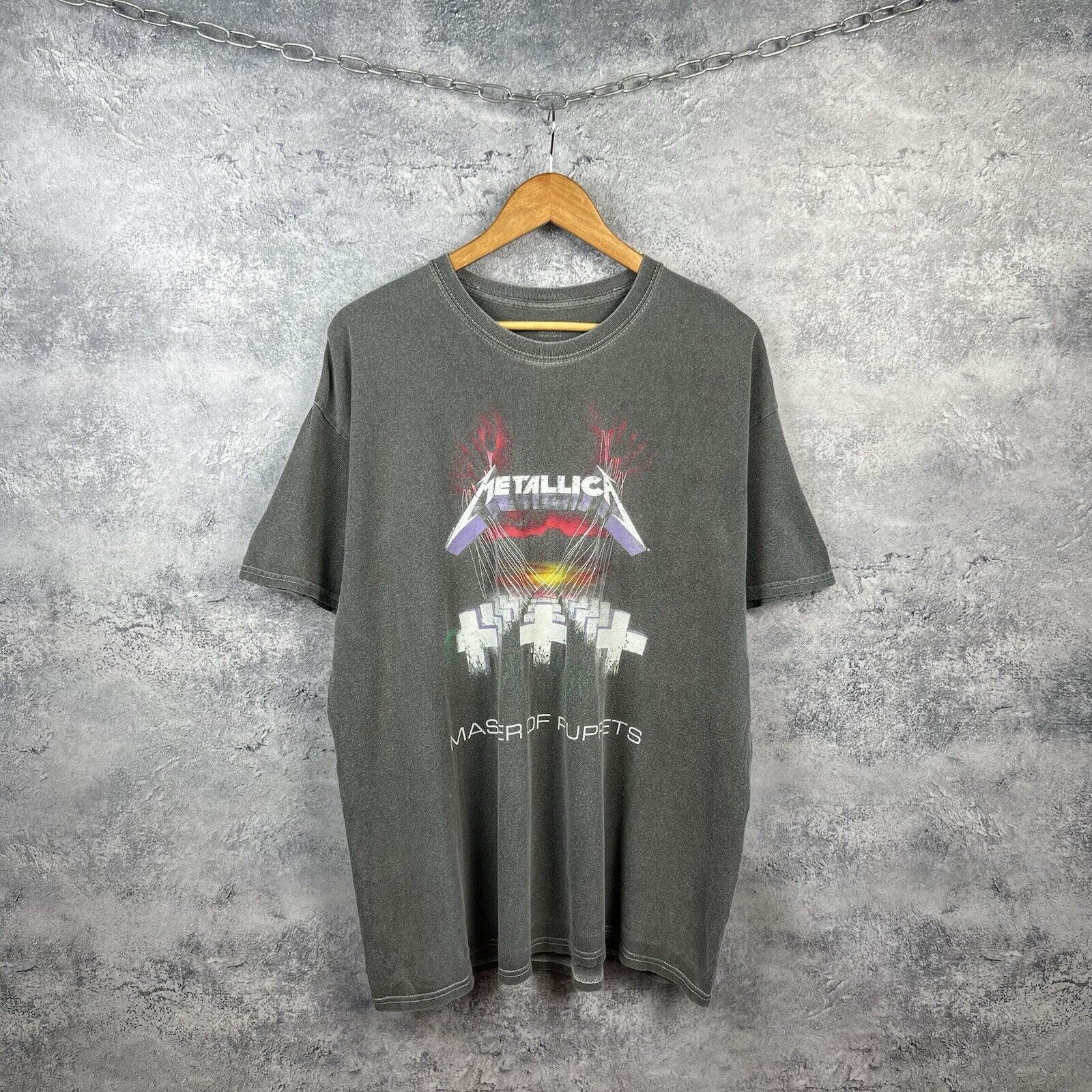 Metallica Metallica Master Of Puppets Tee Men's Size M Short Sleeve Size US M / EU 48-50 / 2 - 1 Thumbnail