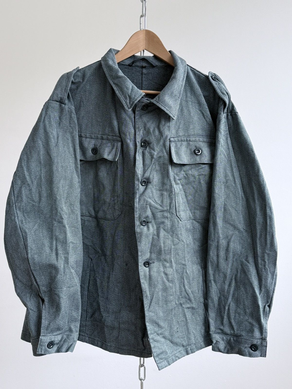Vetra Vintage 80s Swiss Chore Military Workwear Jacket Size US XXL / EU 58 / 5 - 3 Thumbnail