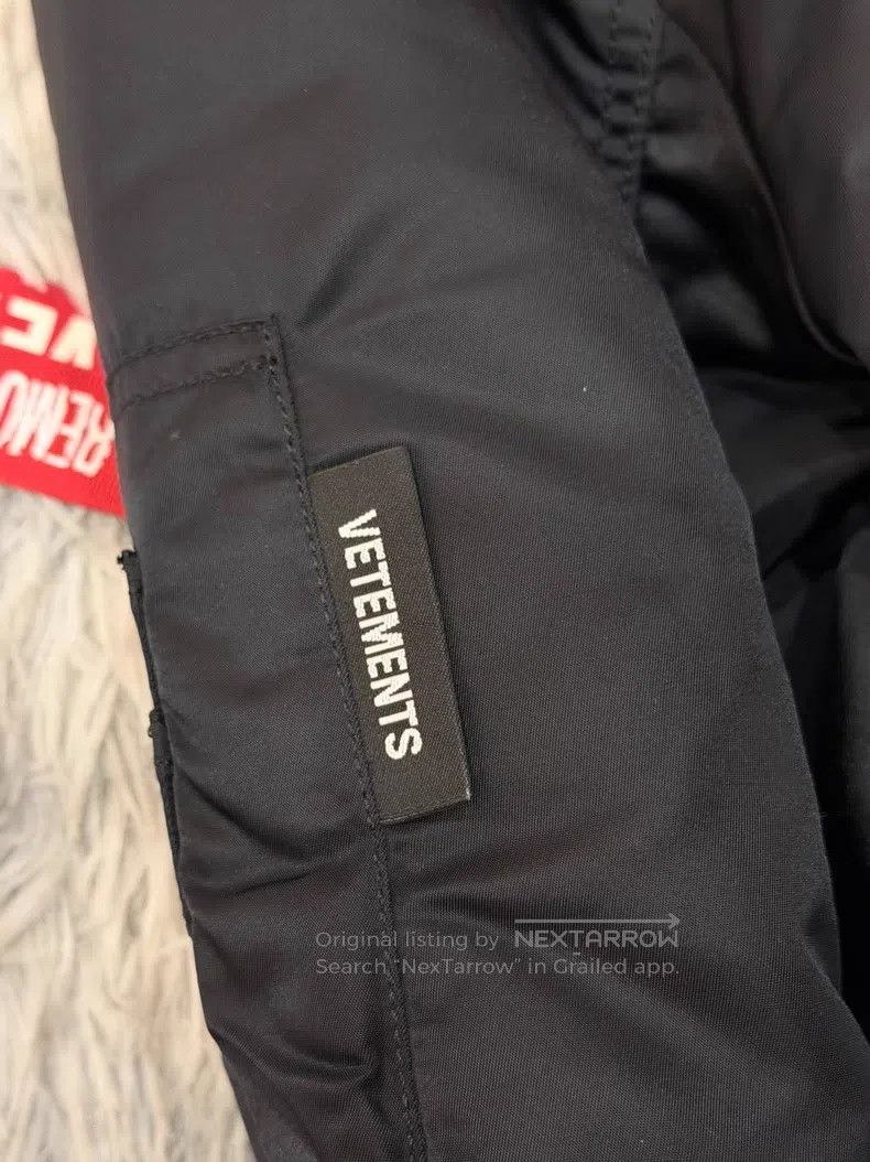 Vetements VETEMENTS Flight Jacket Size US XS / EU 42 / 0 - 7 Thumbnail