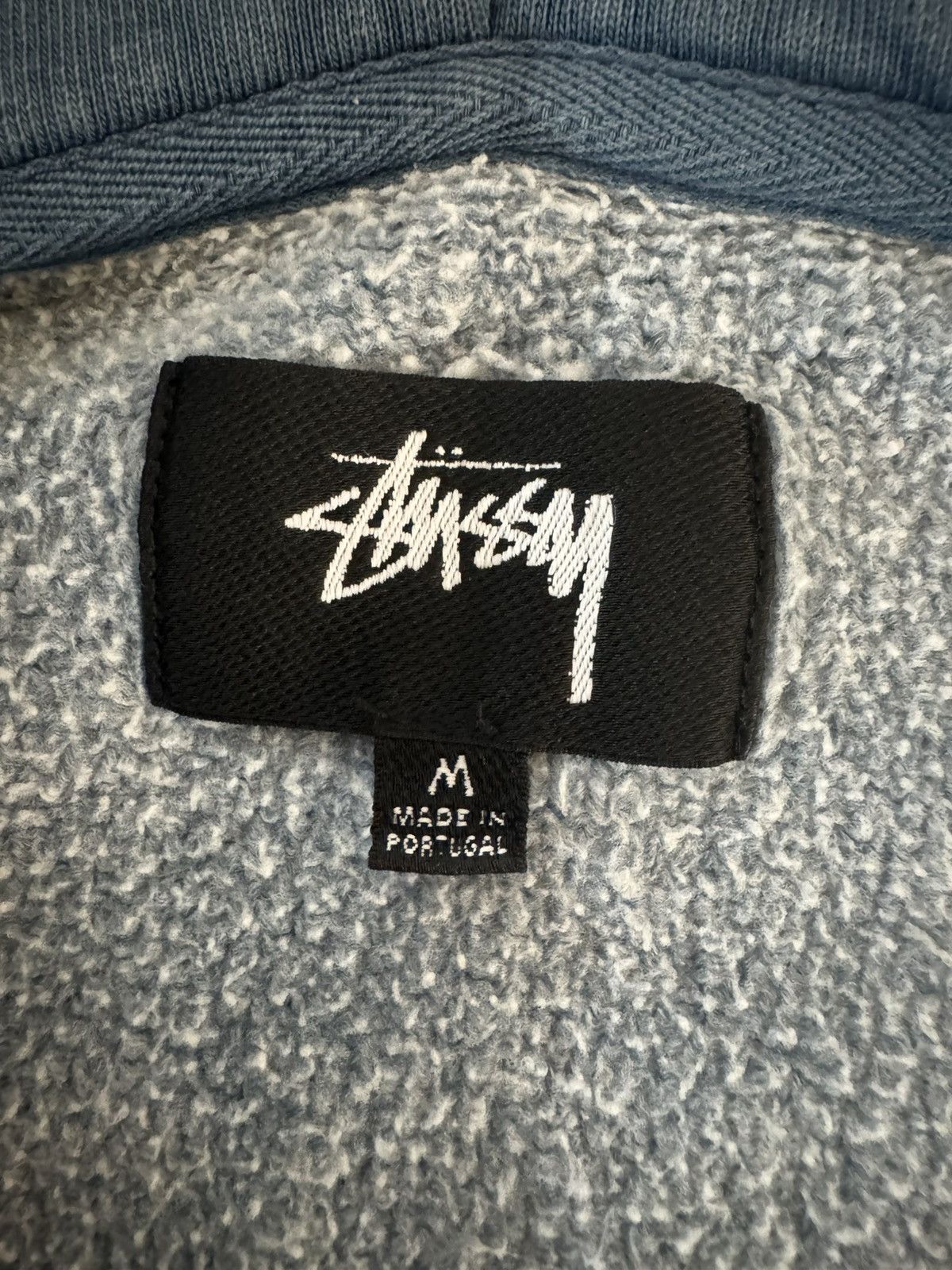 Stussy Heavy Faint Arch Logo Zip Up Made in Portugal Size US M / EU 48-50 / 2 - 6 Thumbnail