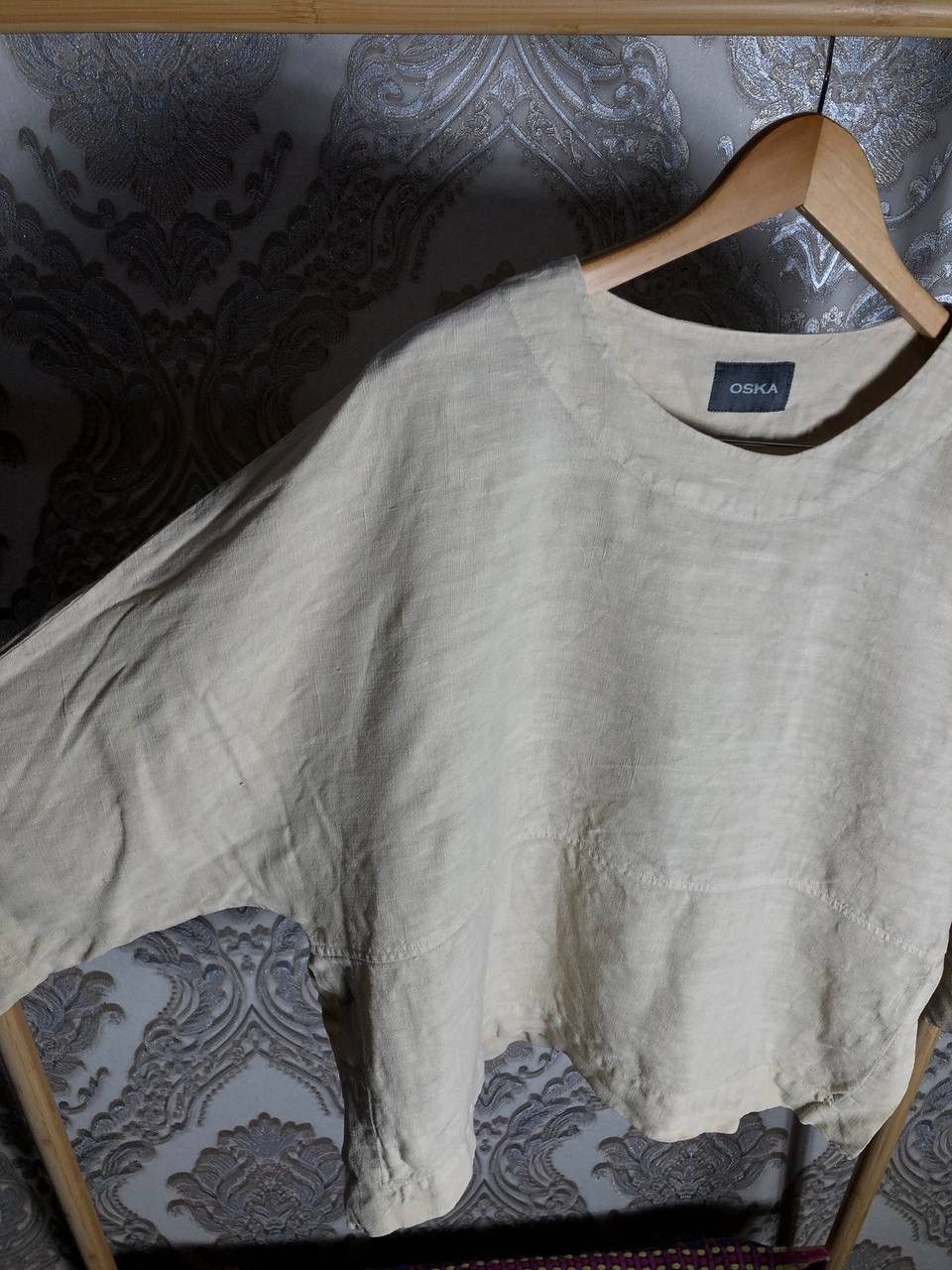 OSKA VINTAGE OSKA LINEN LONG SLEEVE JAPAN STYLE DESIGNER Y2K 90s Size M / US 6-8 / IT 42-44 - 4 Thumbnail