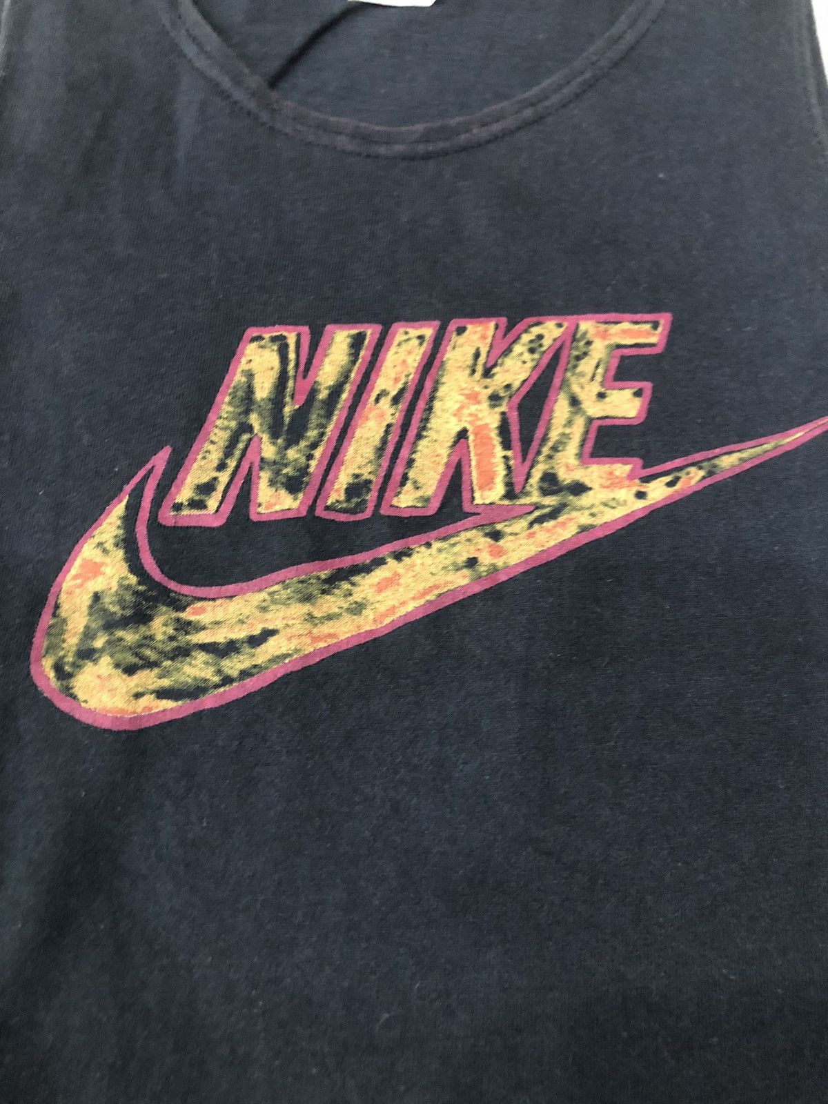 Nike × Vintage Vintage 90s Nike Tank Top Size US L / EU 52-54 / 3 - 2 Thumbnail