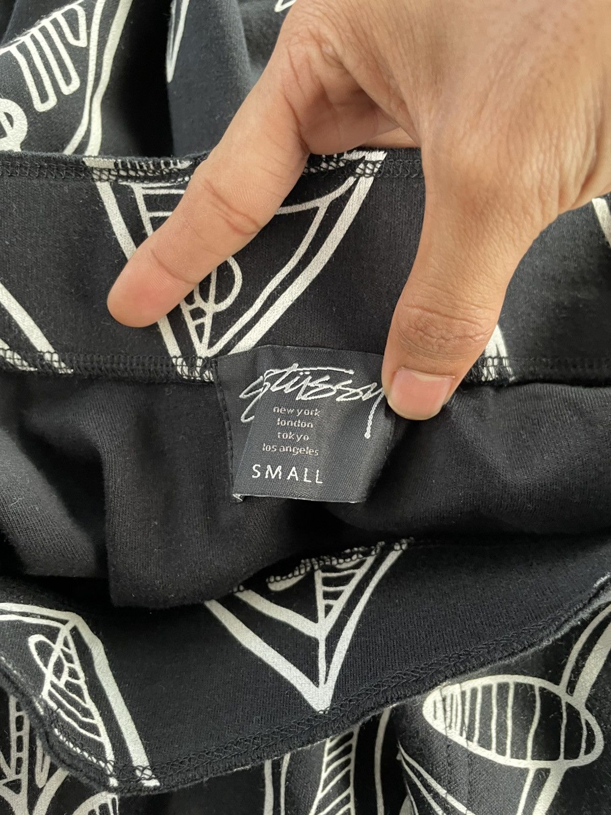 Stussy Stussy All-Over Print Flared Mini Skirt Size 27" / US 4 / IT 40 - 5 Thumbnail