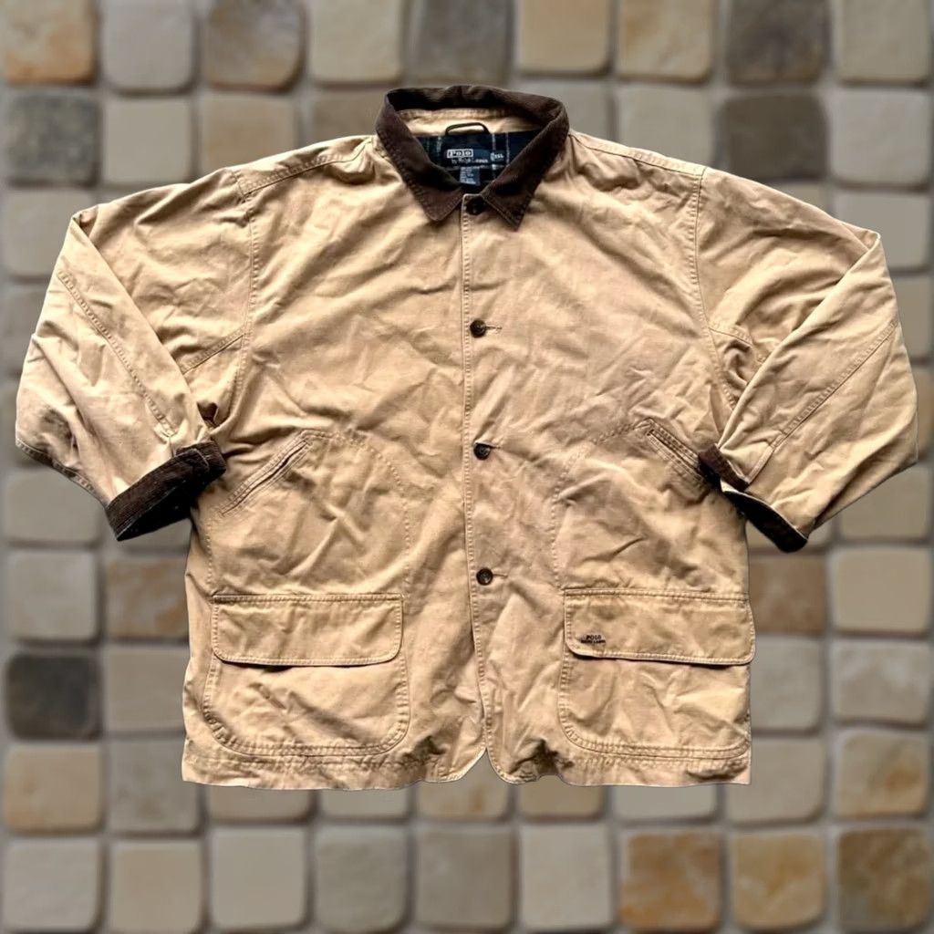 Polo Ralph Lauren VINTAGE Polo Ralph Lauren Chore Coat Jacket Shirt? Size US XXL / EU 58 / 5 - 1 Thumbnail