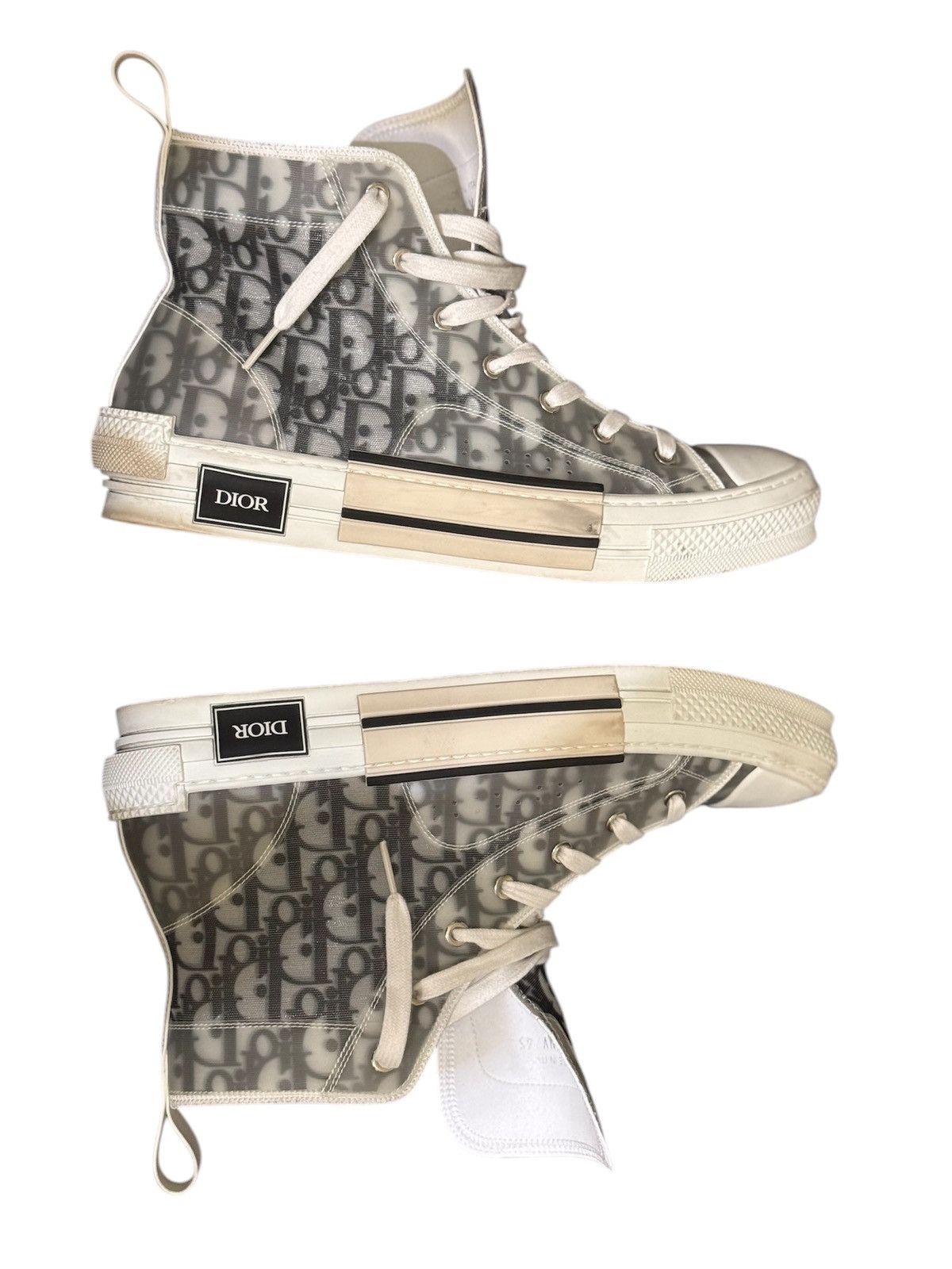 Dior Dior B23 Hightop Size US 12 / EU 45 - 8 Thumbnail
