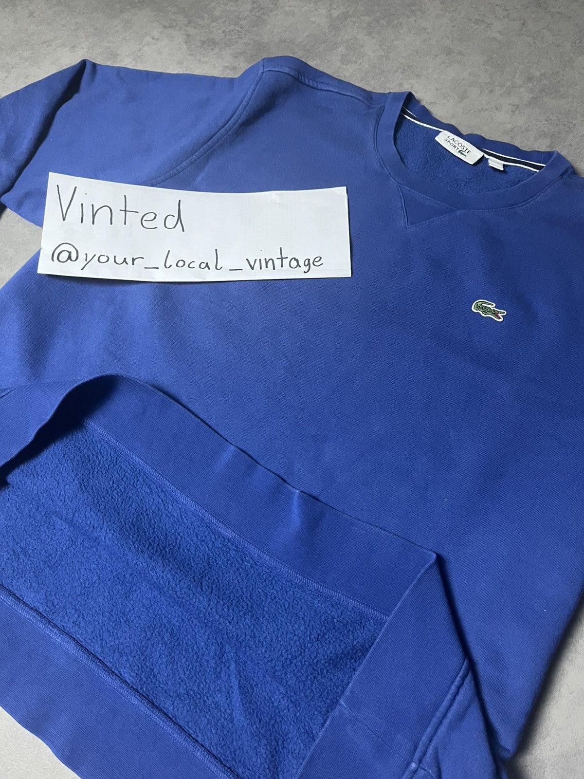 Lacoste Lacoste Sweater Vintage Retro Streetwear Lacoste Sport #Nr45 Size US L / EU 52-54 / 3 - 3 Thumbnail