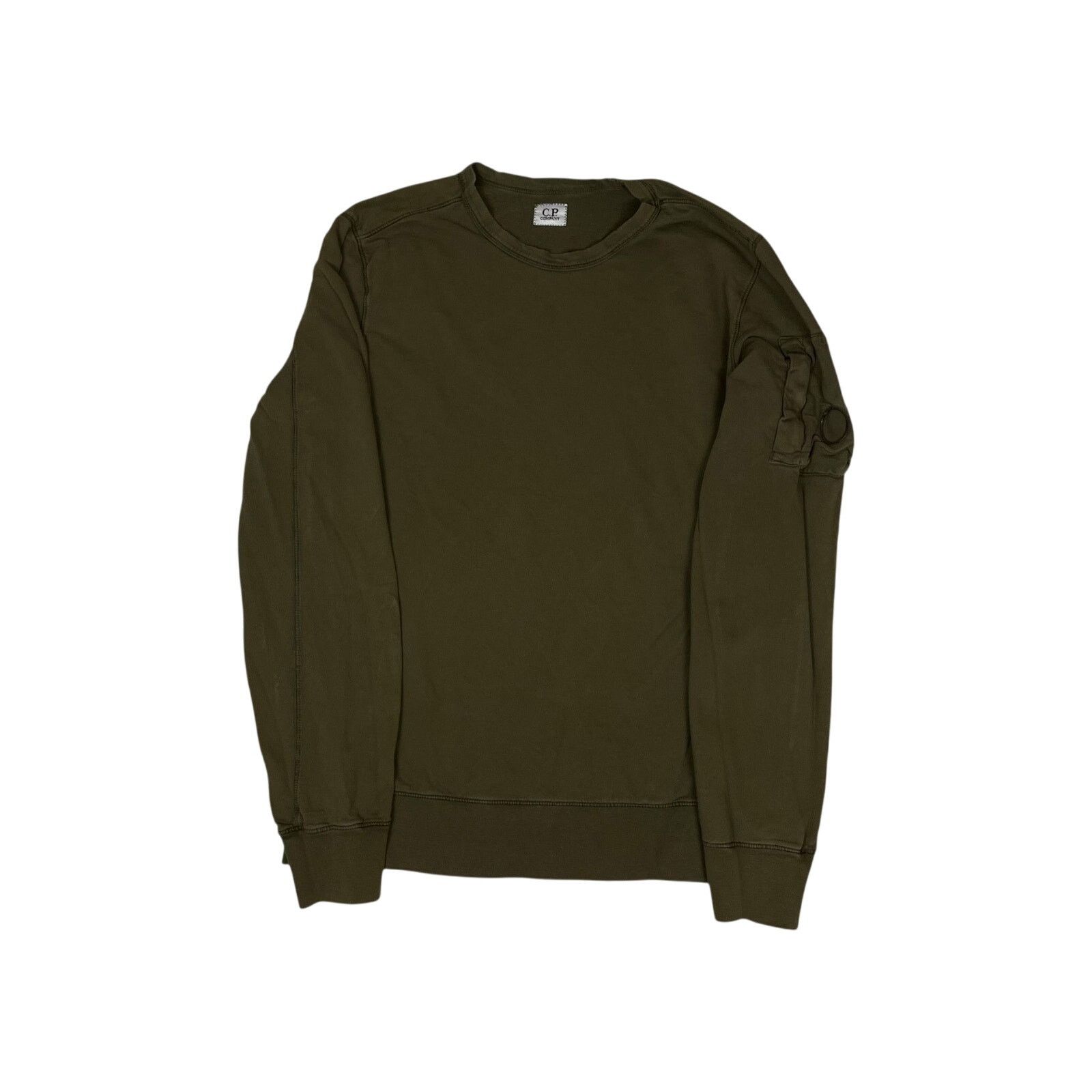 C.P. Company C.P. Company Olive Green Sweatshirt L Size US L / EU 52-54 / 3 - 1 Thumbnail