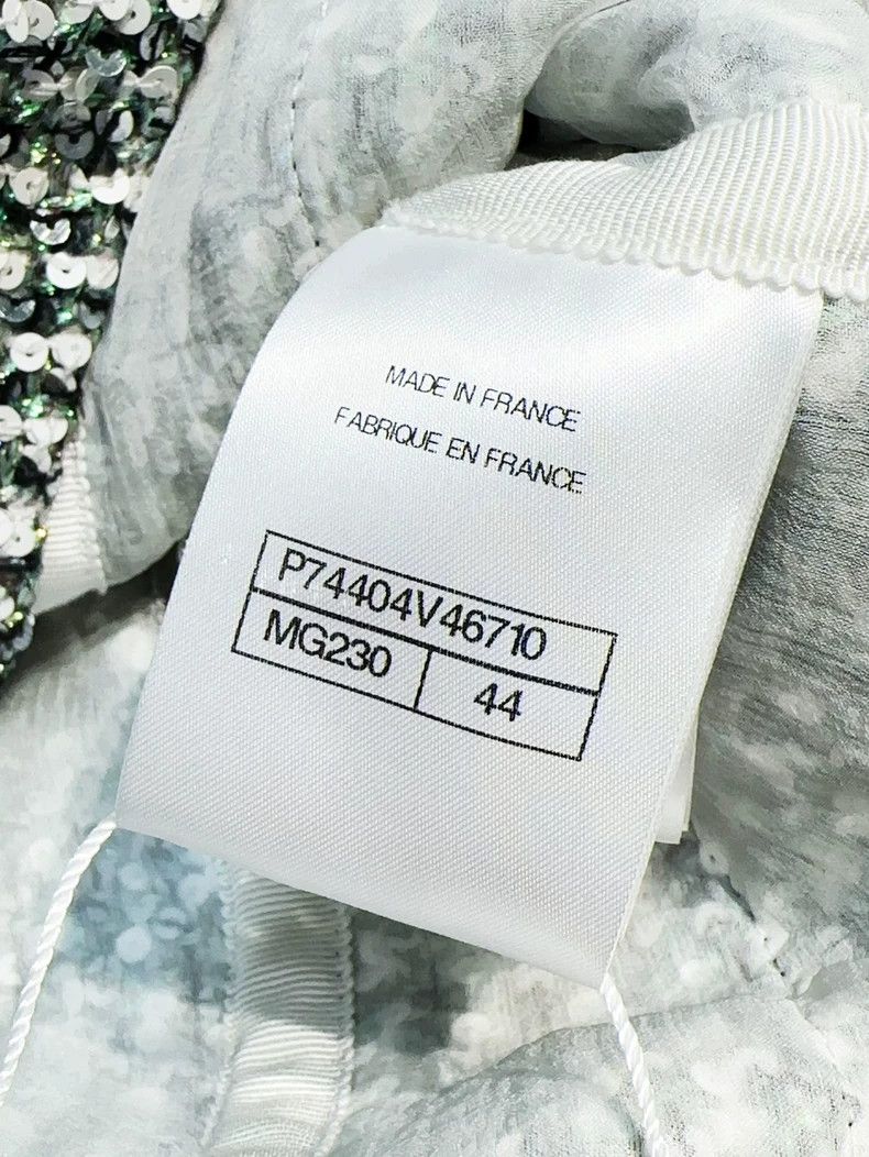 Chanel Chanel 23P preview series green sequin embroidered jacket Size M / US 6-8 / IT 42-44 - 6 Thumbnail