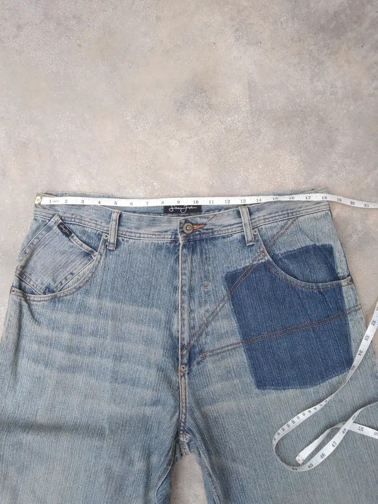 Jean × Vintage Vintage Sean John Straight Baggy Jeans 36x34 Size US 36 / EU 52 - 6 Thumbnail