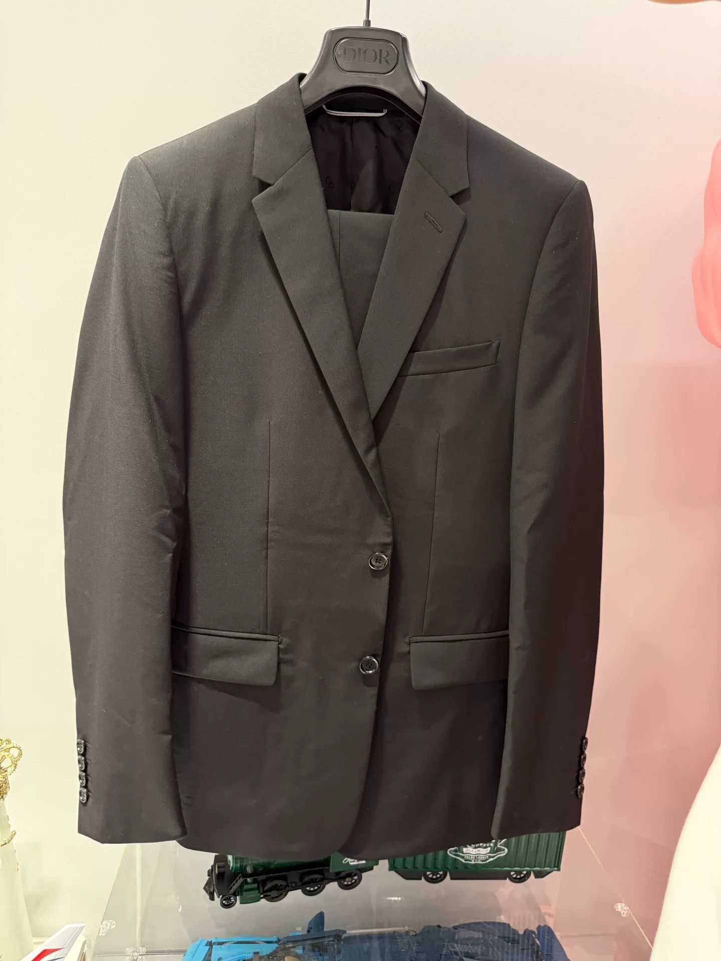 Dior Dior Homme Black Suit Set for Sale Size US M / EU 48-50 / 2 - 1 Thumbnail