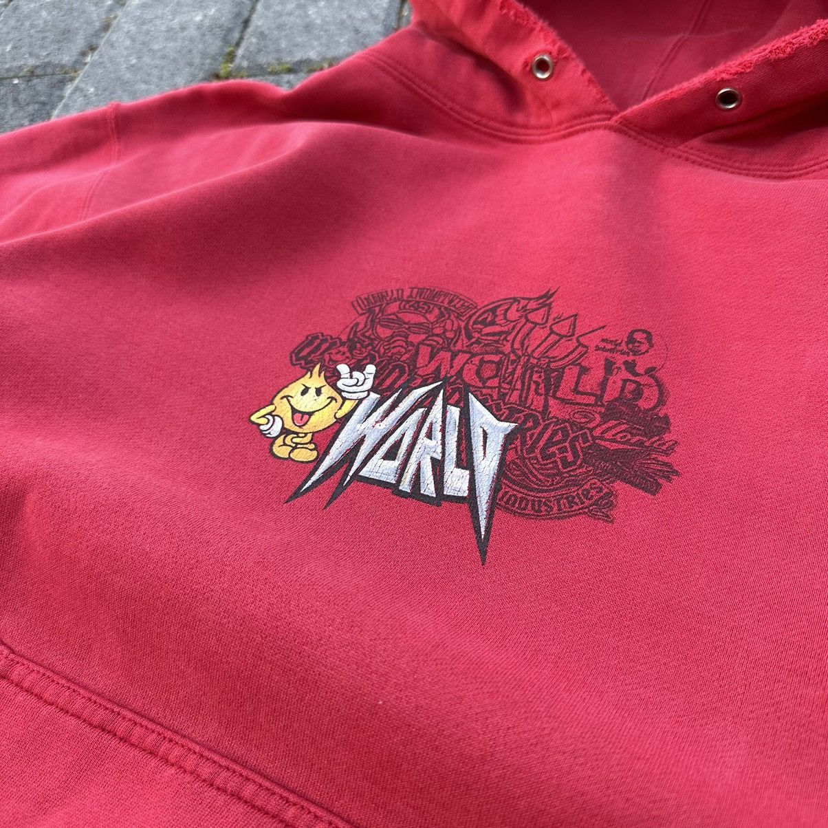 Alien Workshop RARE OG 90s WORLD INDUSTRIES SKATEBOARDS DISTRESSED hoodie Size US S / EU 44-46 / 1 - 4 Thumbnail