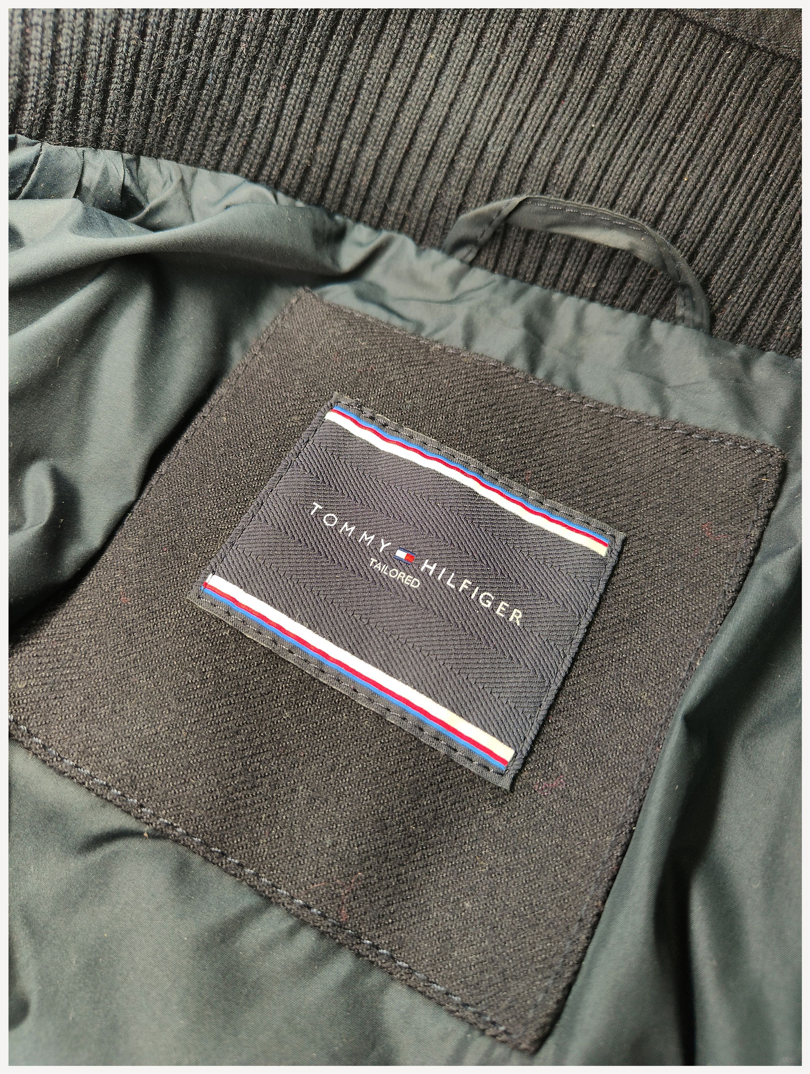 Tommy Hilfiger TOMMY HILFIGER _ ITALY _ NAVY _ TAILORED _ DOWN _WOOL PARKA Size US L / EU 52-54 / 3 - 8 Thumbnail