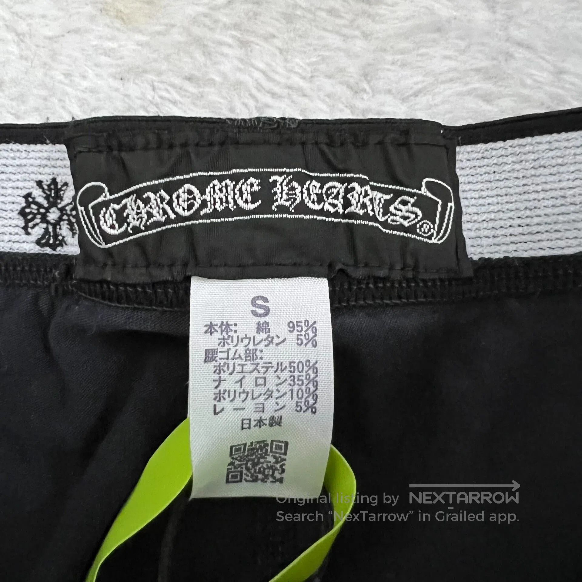 Chrome Hearts chrome hearts logo leggings in black. Size 24" / US 00 / IT 34 - 3 Thumbnail