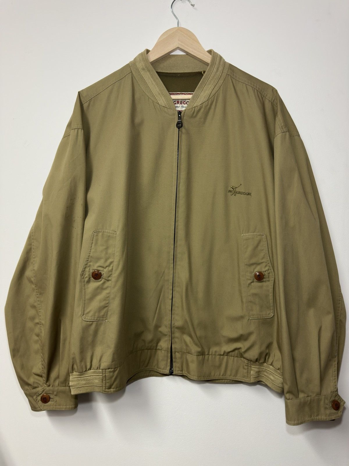McGregor Vintage McGregor Bomber Jacket Size US L / EU 52-54 / 3 - 1 Thumbnail