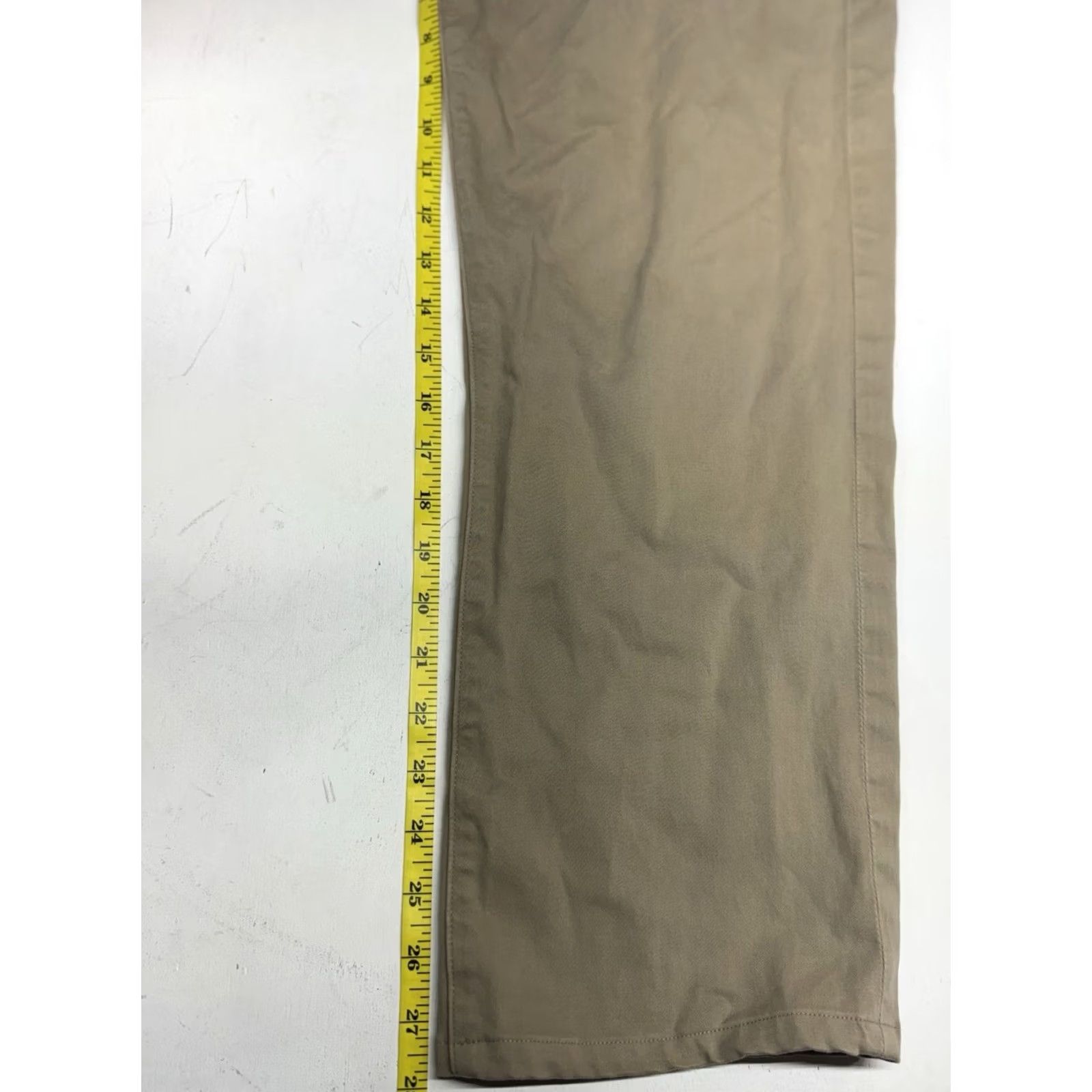 Vintage AG Adriano Goldschmied The Lux Khaki Pants Mens 36x28 Brown Tailored Trouser Size US 36 / EU 52 - 7 Thumbnail