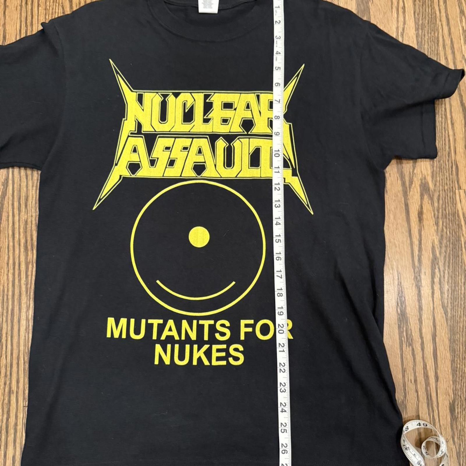 Gildan Nuclear Assault - Mutants for Nukes Shirt - M Size US M / EU 48-50 / 2 - 4 Thumbnail