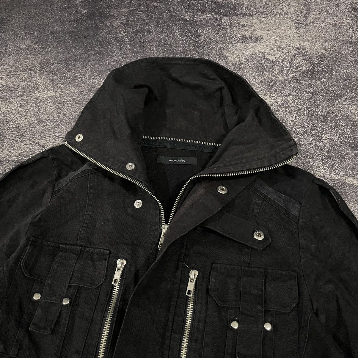 Japanese Brand Techwear Utility Jacket – Archive Aesthetic / Julius Style Size US M / EU 48-50 / 2 - 2 Thumbnail