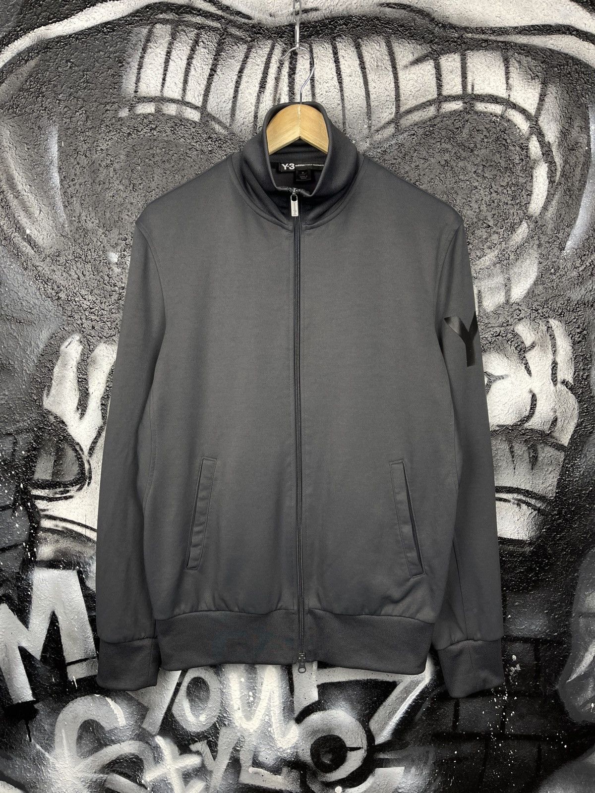 Y-3 Y-3 Adidas x Yohji Yamamoto Track Top Full Zip Jacket Men’s Size US M / EU 48-50 / 2 - 2 Thumbnail