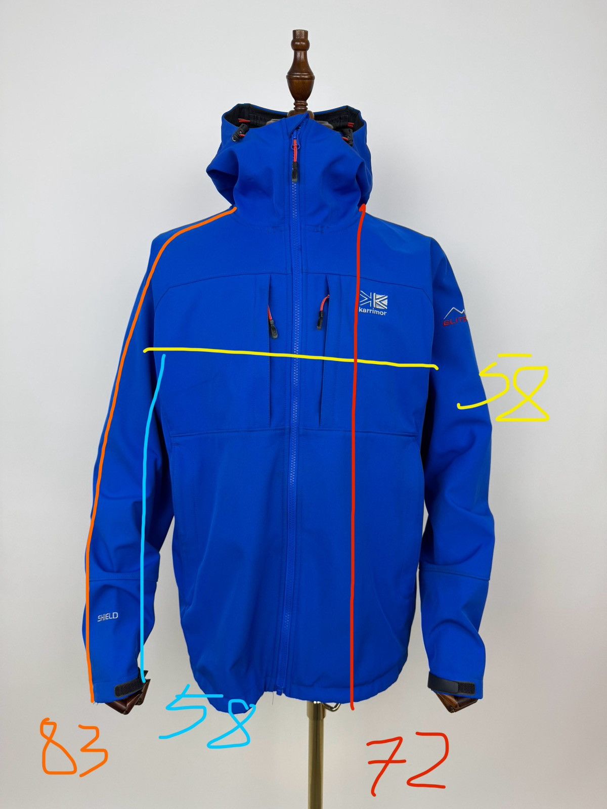 Karrimor Karrimor Elite Softshell Shield Jacket Mens Windstopper Size US L / EU 52-54 / 3 - 15 Thumbnail