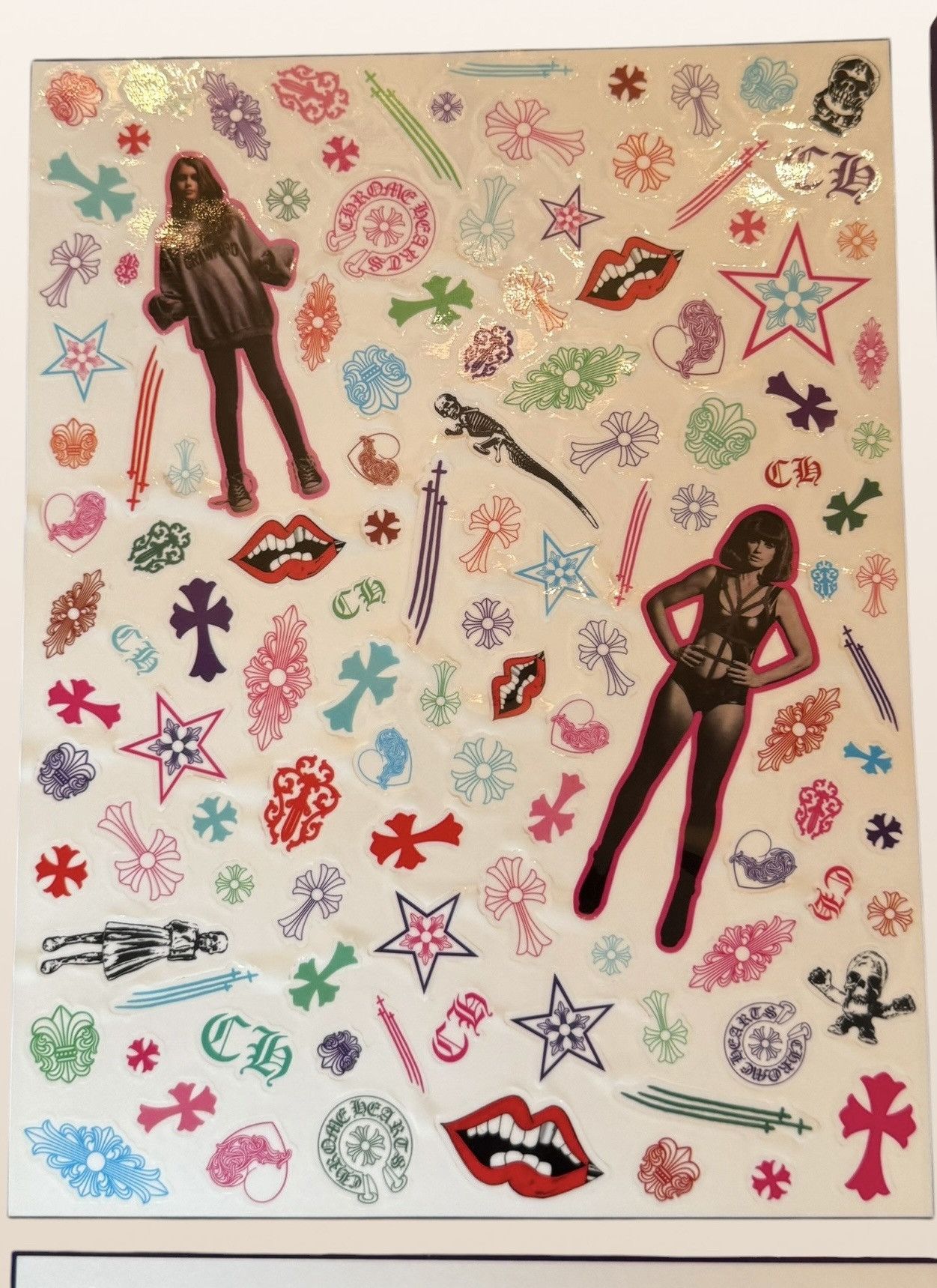 Chrome Hearts Chrome Hearts sticker sheets (authentic) Size ONE SIZE - 2 Thumbnail