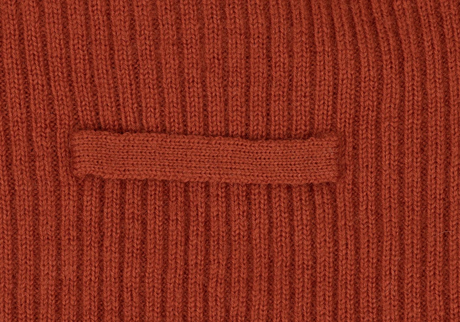 Jean Paul Gaultier Ribbed Knit Sweater with Logo Piping in Orange and Black Size US M / EU 48-50 / 2 - 16 Thumbnail