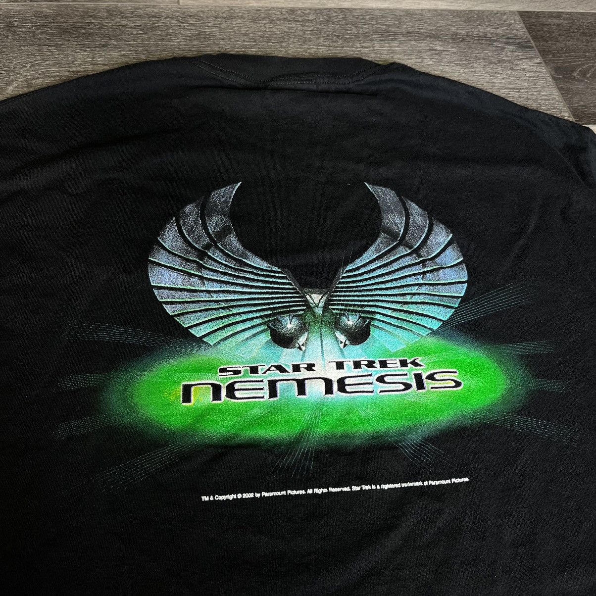 Vintage Vintage 2002 Star Trek Nemesis Movie Promo Graphic Logo Tee Size US L / EU 52-54 / 3 - 1 Thumbnail
