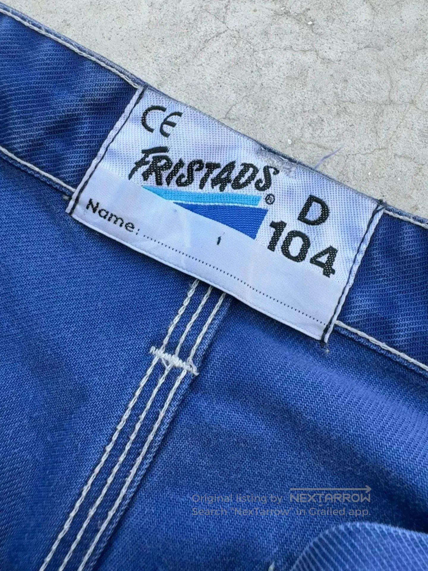 Vintage Vintage 80s Fristads Work Pants. Size US 38 / EU 54 - 9 Thumbnail