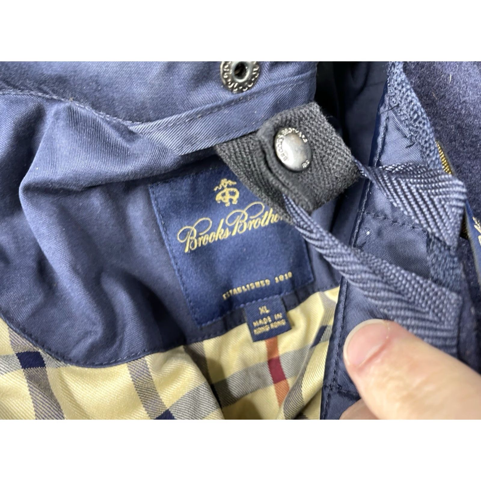 Brooks Brothers Brooks Brothers Jacket Coat 3-in-1 Mens XL Full Zip Removable Wool Liner Vest Blue Size US XL / EU 56 / 4 - 3 Thumbnail