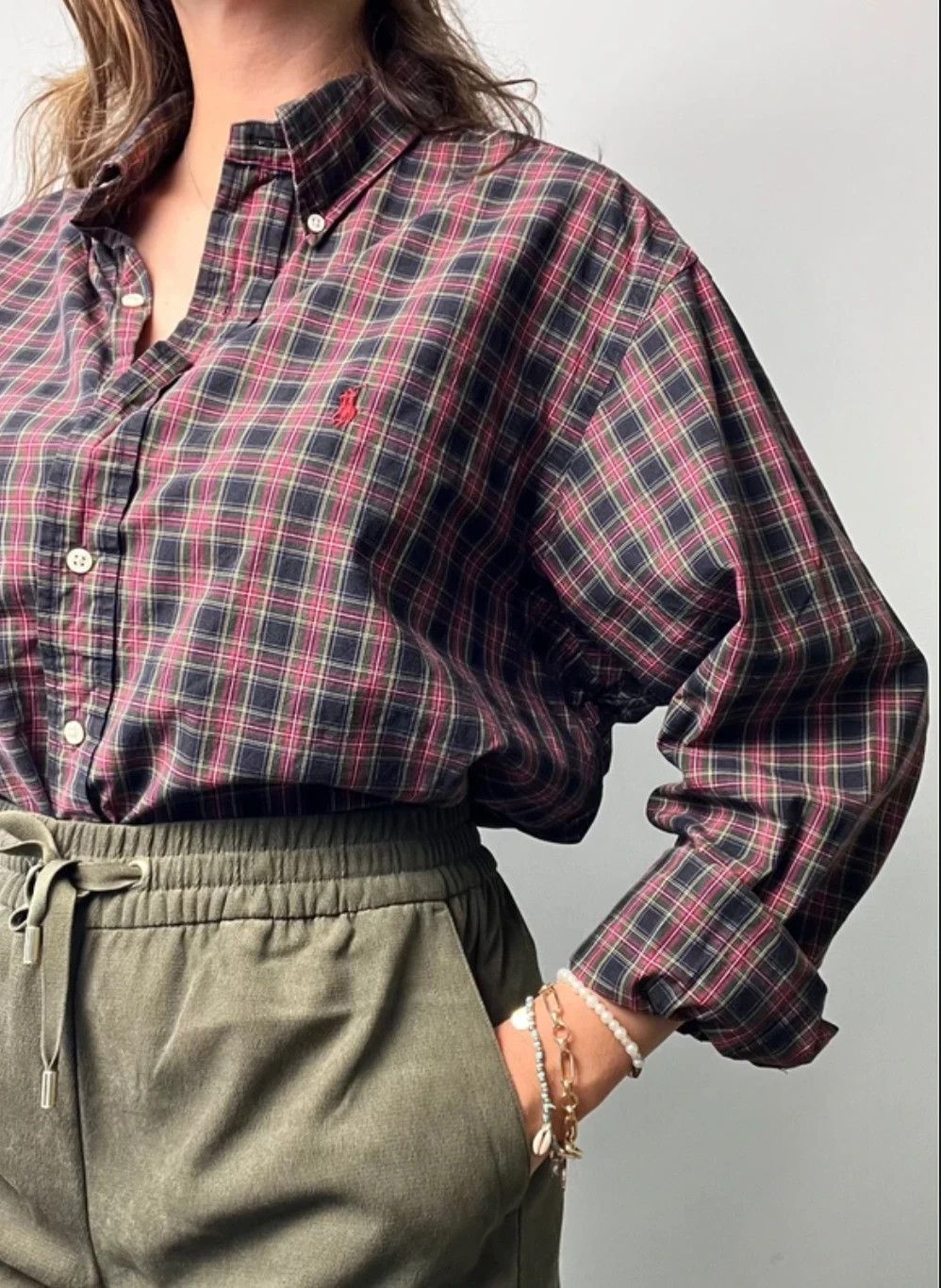 Ralph Lauren Ralph Lauren shirt with embroidered logo Size XL / US 12-14 / IT 48-50 - 1 Thumbnail