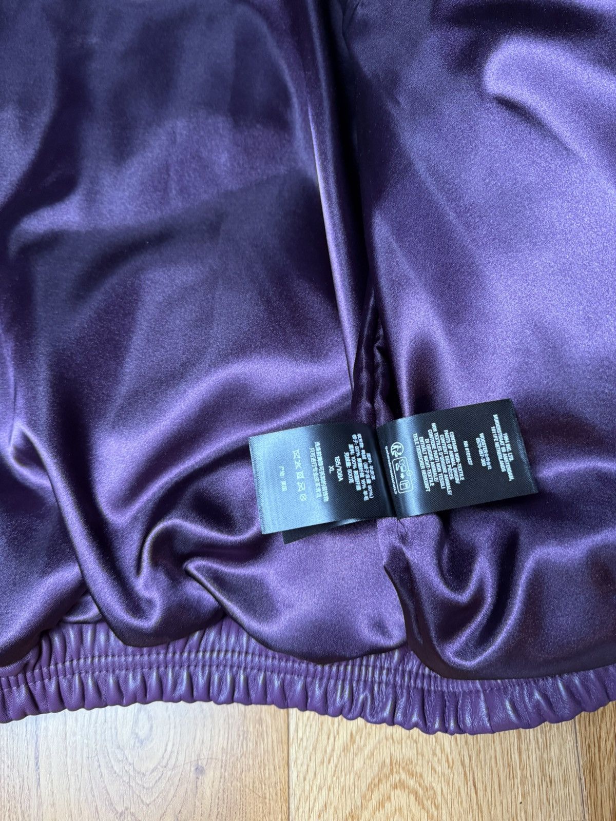 Schott × Supreme Supreme Schott Chevron Leather Down Puffer Jacket Size US XL / EU 56 / 4 - 8 Thumbnail