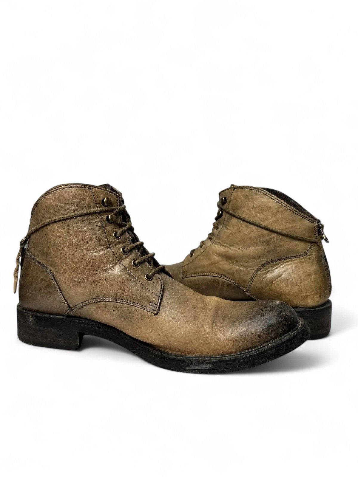 Leather Leather Boots AvantGarde AS 98 HandMade Italy Rare GOA Size US 9 / EU 42 - 8 Thumbnail