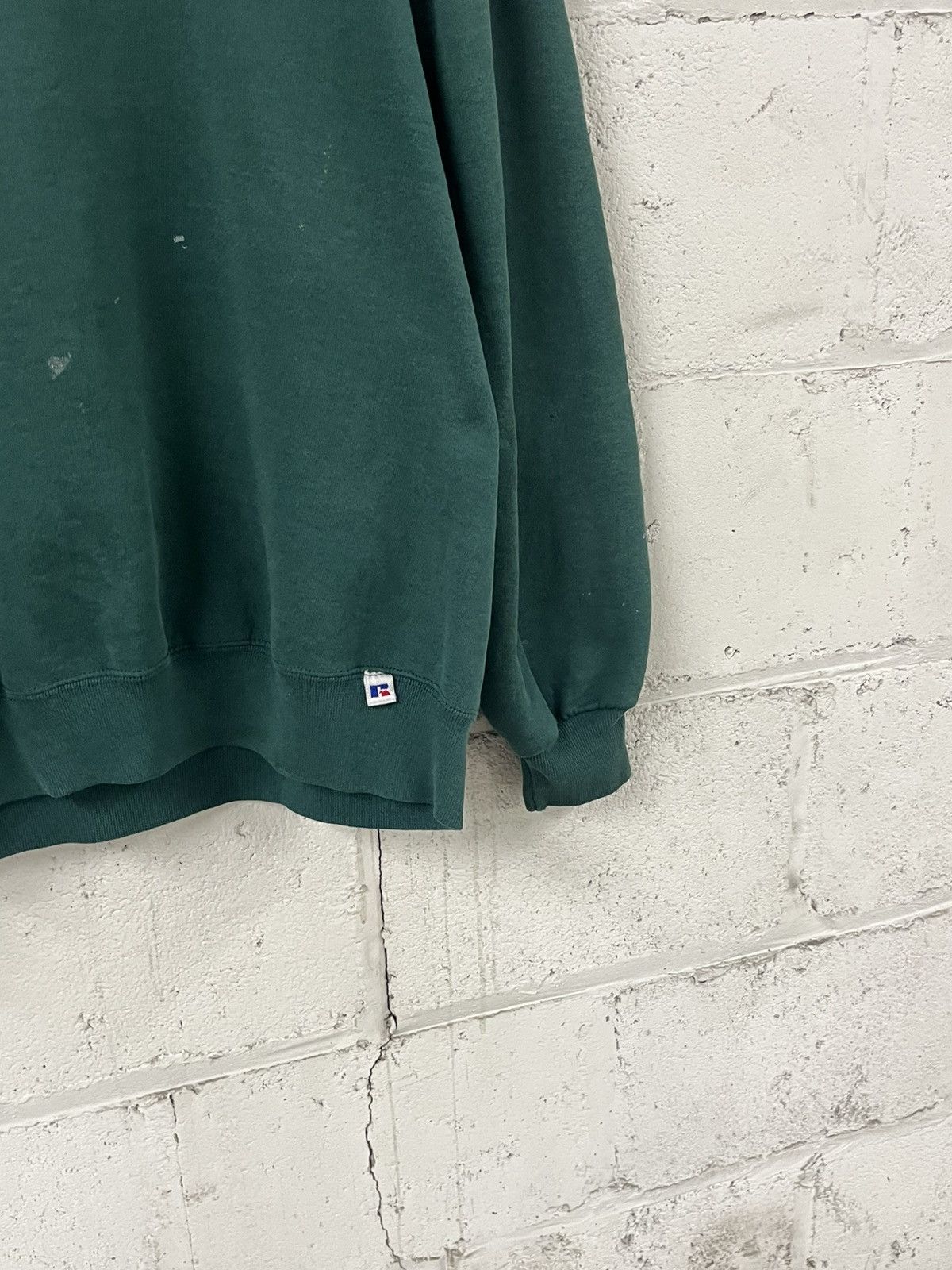 Russell Athletic Russell athletic made in USA boxy fit blank faded earth tone Size US XL / EU 56 / 4 - 4 Thumbnail