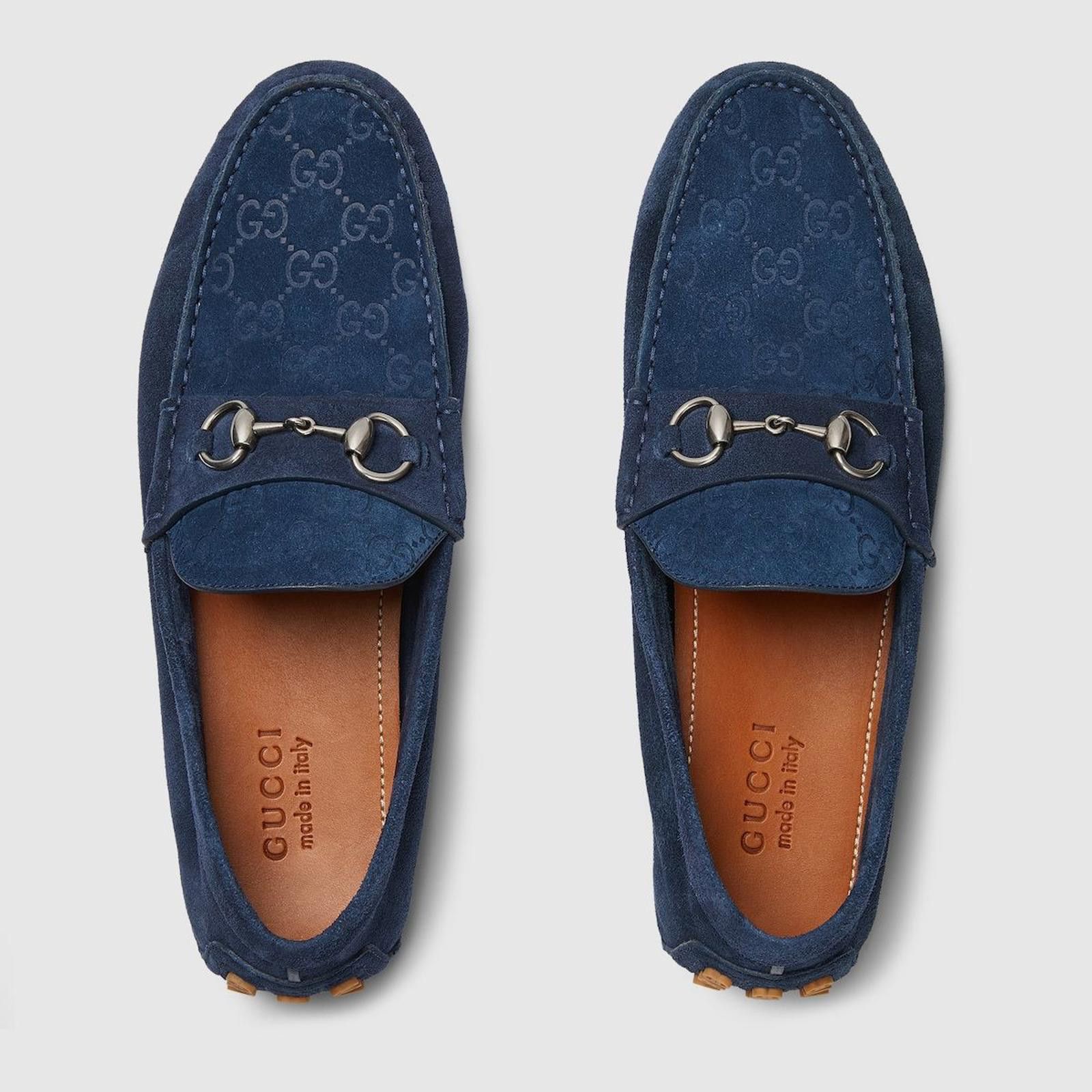 Gucci Gucci Horsebit GG Suede Drivers Size US 6 / EU 39 - 4 Thumbnail