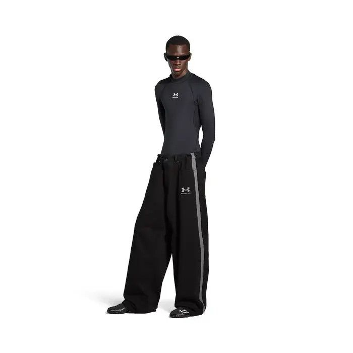 Balenciaga × Under Armour o1bcso1str0226 Under Armour® Tracksuit Denim Pant In Balck Size US 28 / EU 44 - 6 Thumbnail