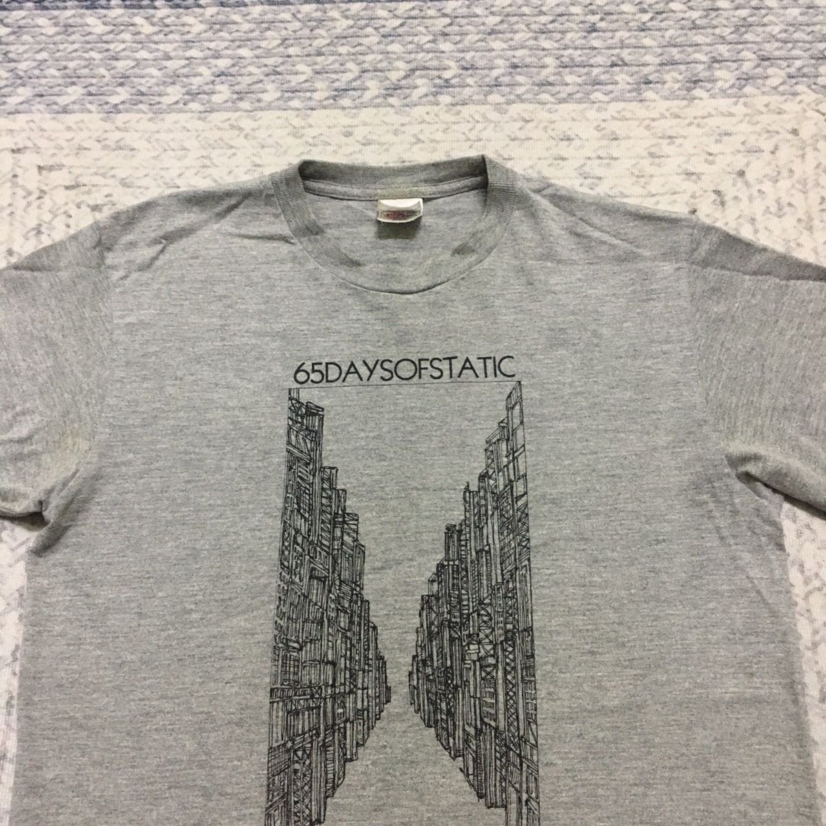 Band Tees Distressed 65 Days of Static Band Tshirt Size US S / EU 44-46 / 1 - 2 Thumbnail