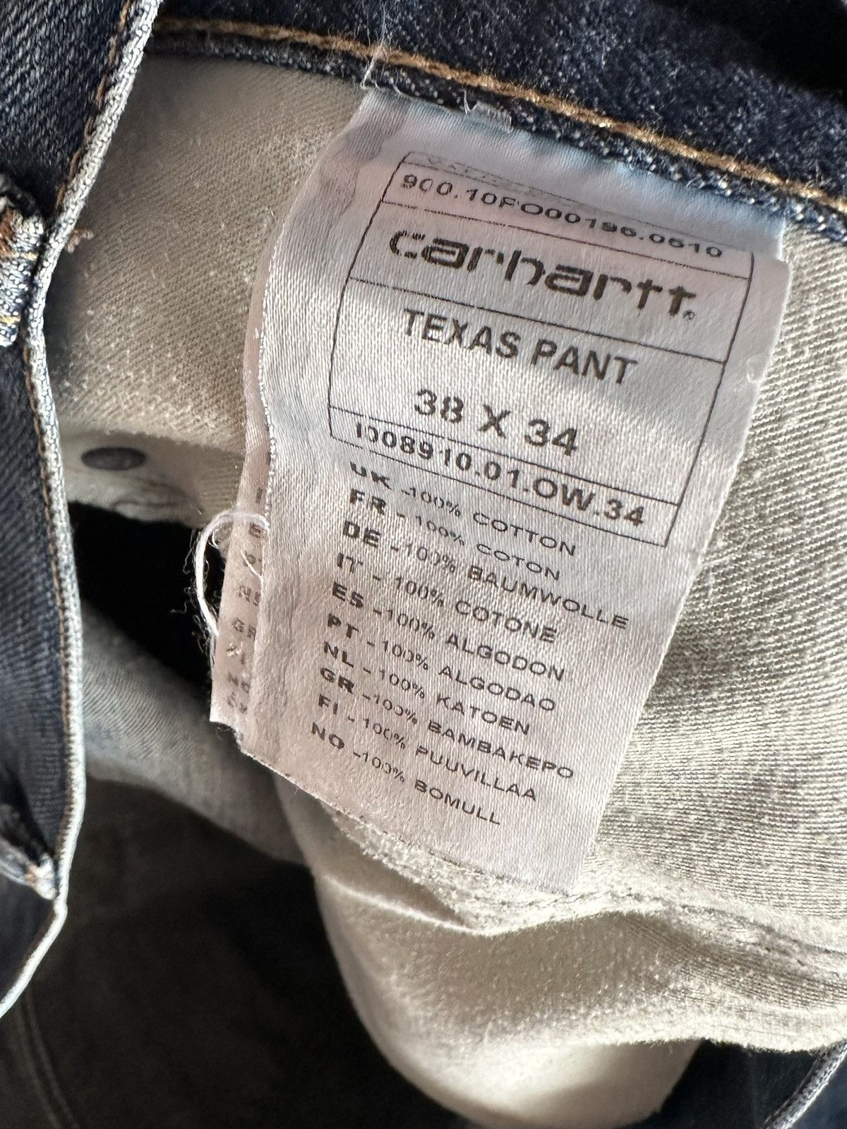 Carhartt Vintage carhartt jeans baggy Size US 38 / EU 54 - 6 Thumbnail
