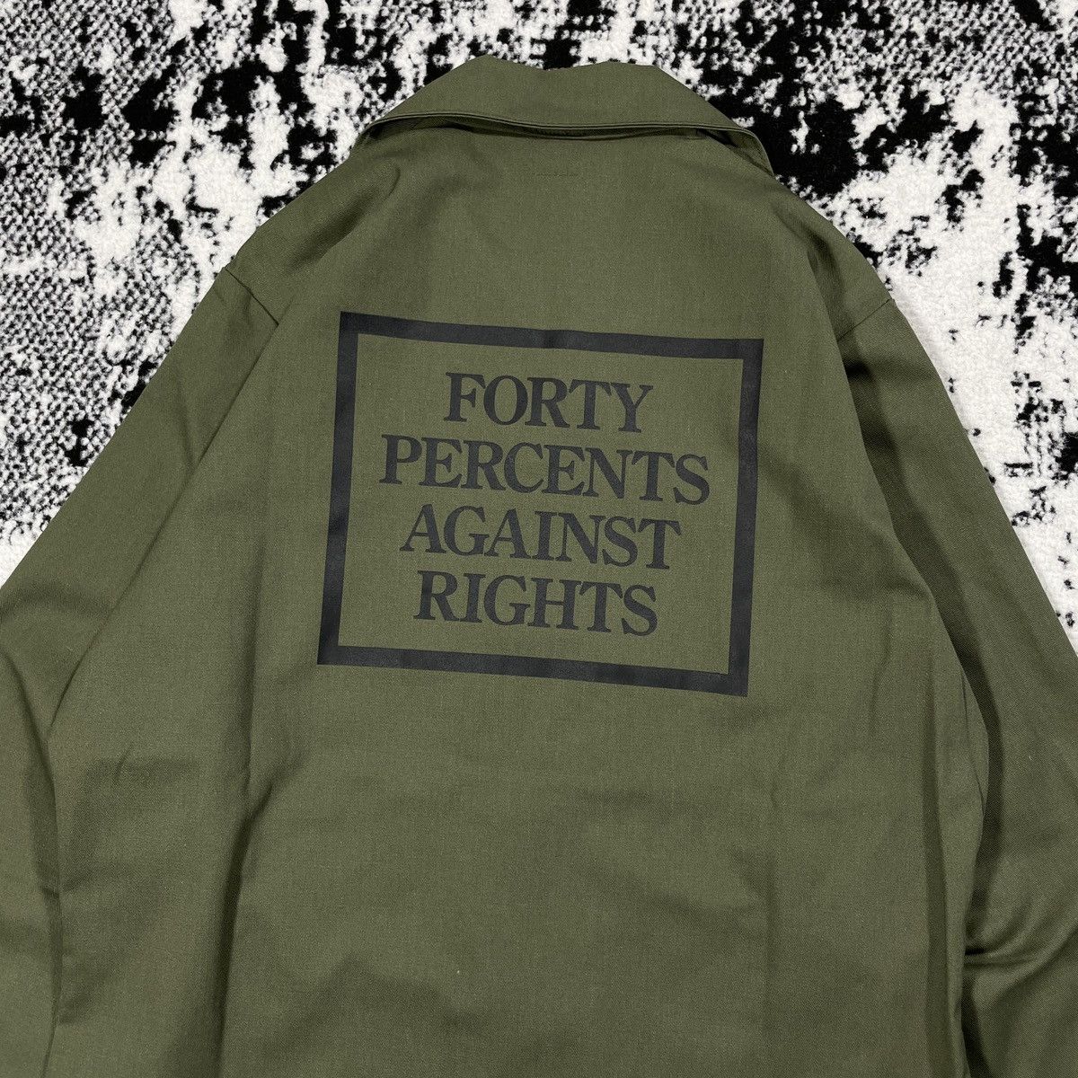 FPAR × Wtaps FORTY PERCENTS AGAINST RIGHTS LS SHIRTS Size US M / EU 48-50 / 2 - 2 Thumbnail