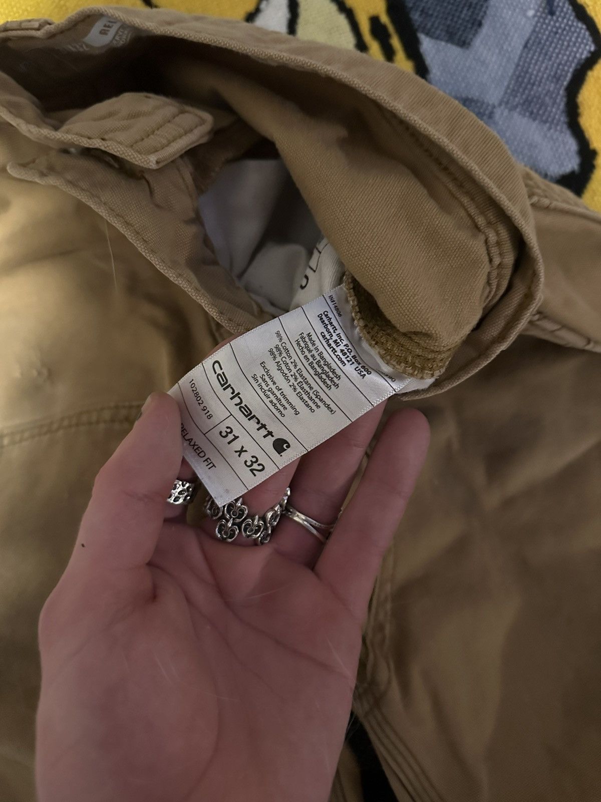 Carhartt Vintage Thrashed Carhartt Double Knee Size US 31 - 4 Thumbnail