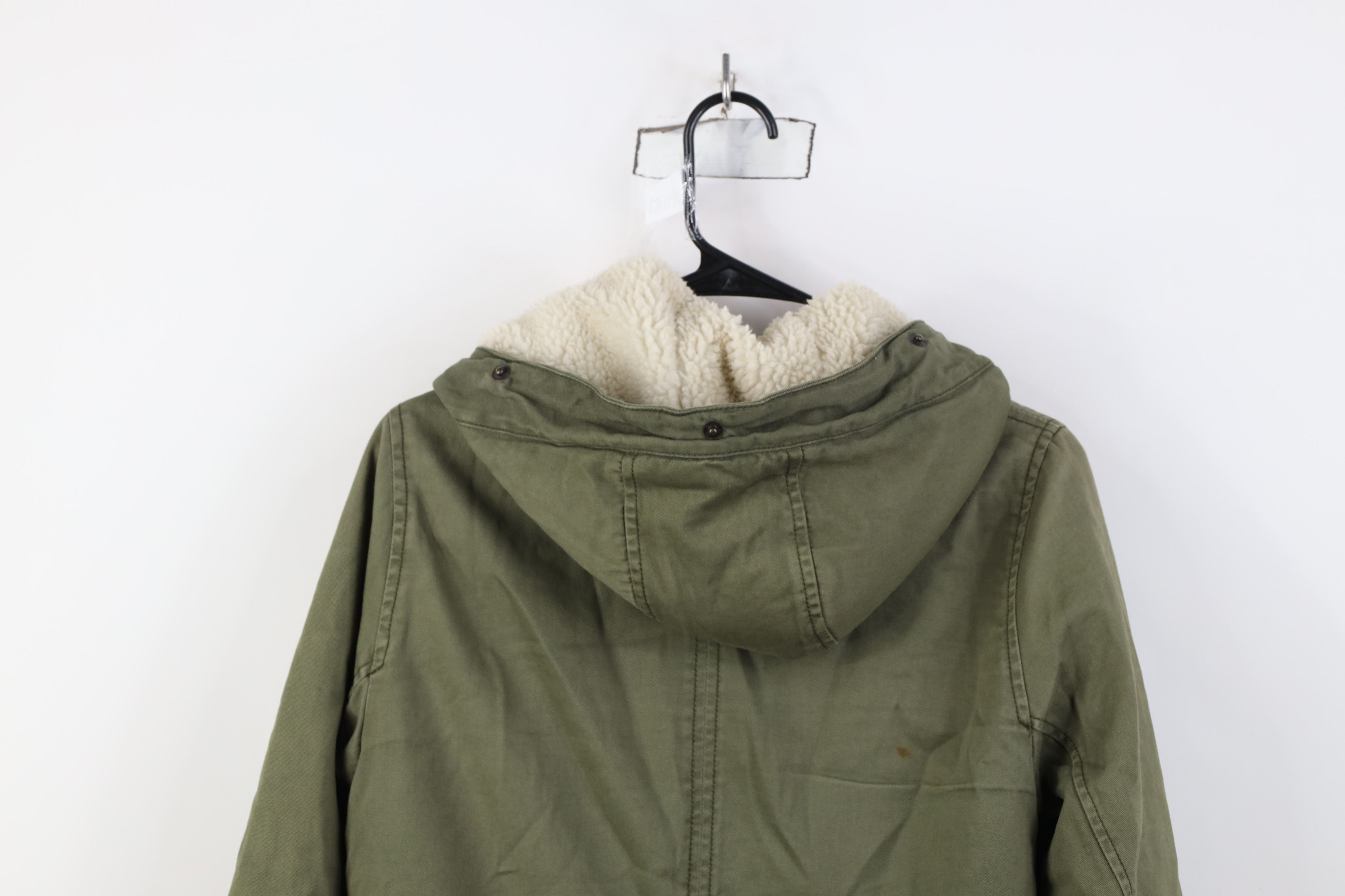 Abercrombie & Fitch Vintage Y2K Abercrombie & Fitch Lined Military Parka Jacket Size S / US 4 / IT 40 - 15 Thumbnail