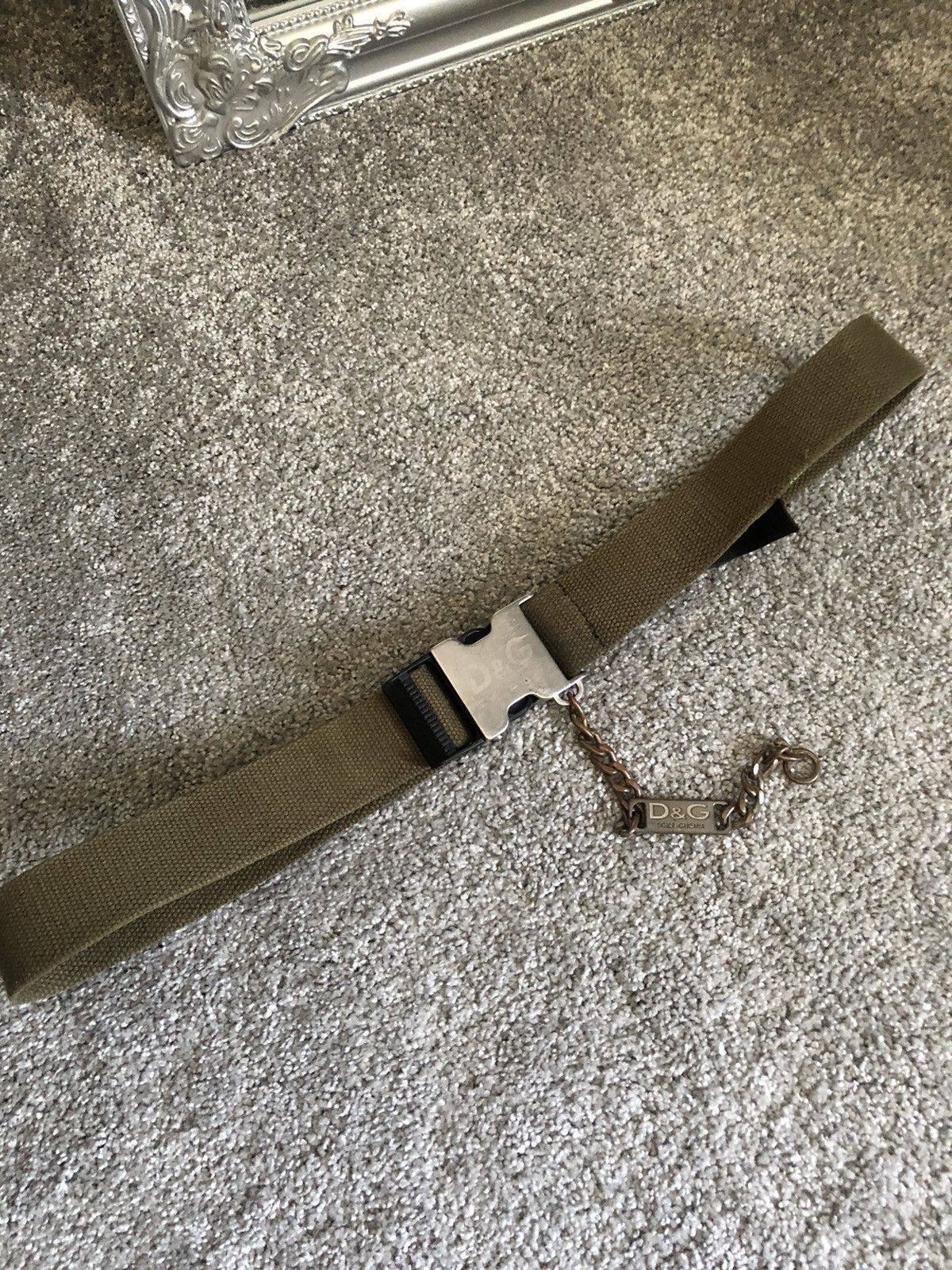 Dolce & Gabbana × Vintage VINTAGE Y2K DOLCE AND GABBANA MILITARY BELT Size ONE SIZE - 1 Thumbnail