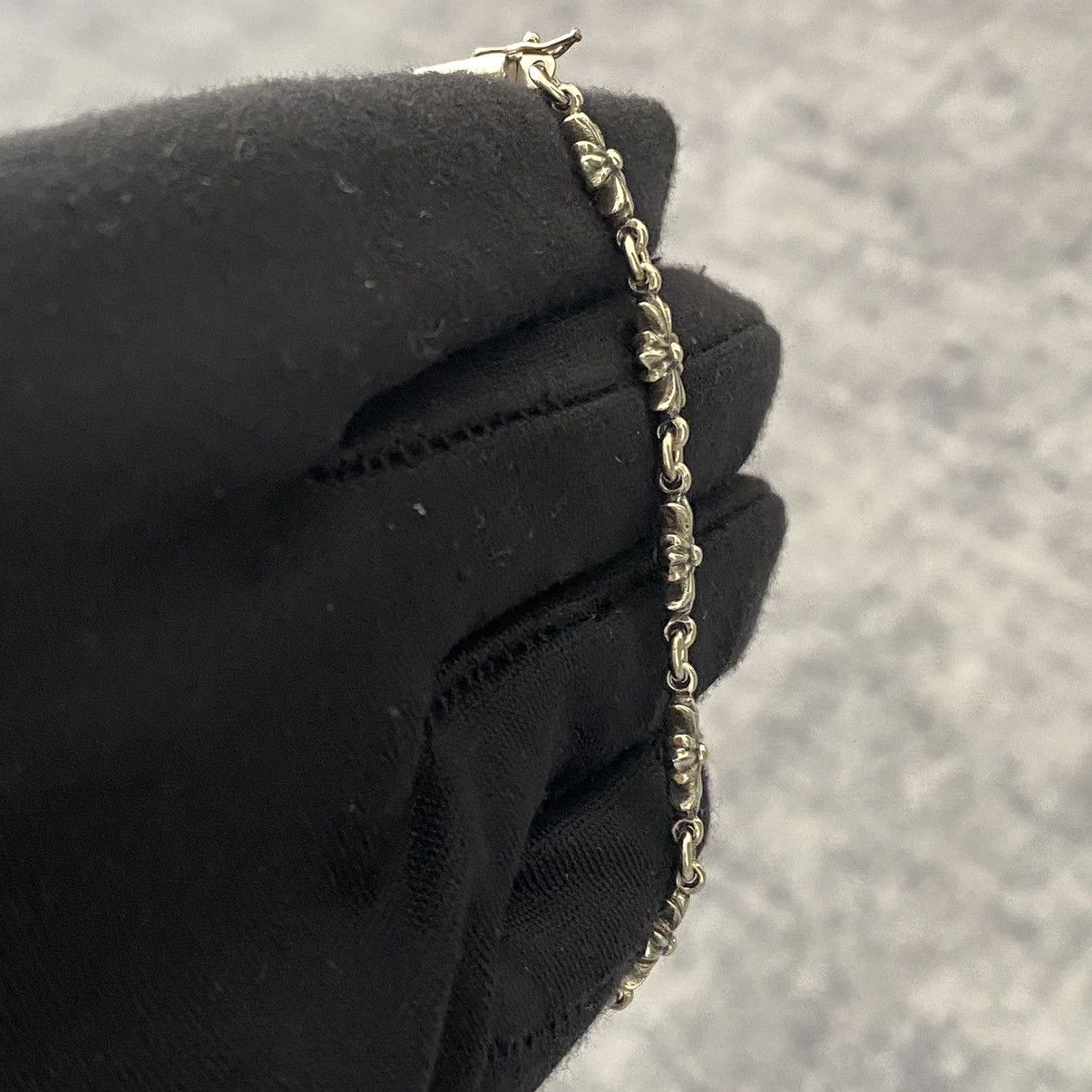 Chrome Hearts CHROME HEARTS Silver Tiny E Bracelet Size ONE SIZE - 17 Thumbnail
