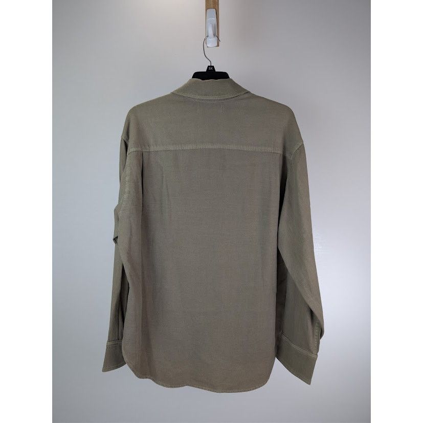The Elder Statesman o1rshd1 Early Dawn Stonewashed Twill Button up Shirt Size US XL / EU 56 / 4 - 9 Thumbnail