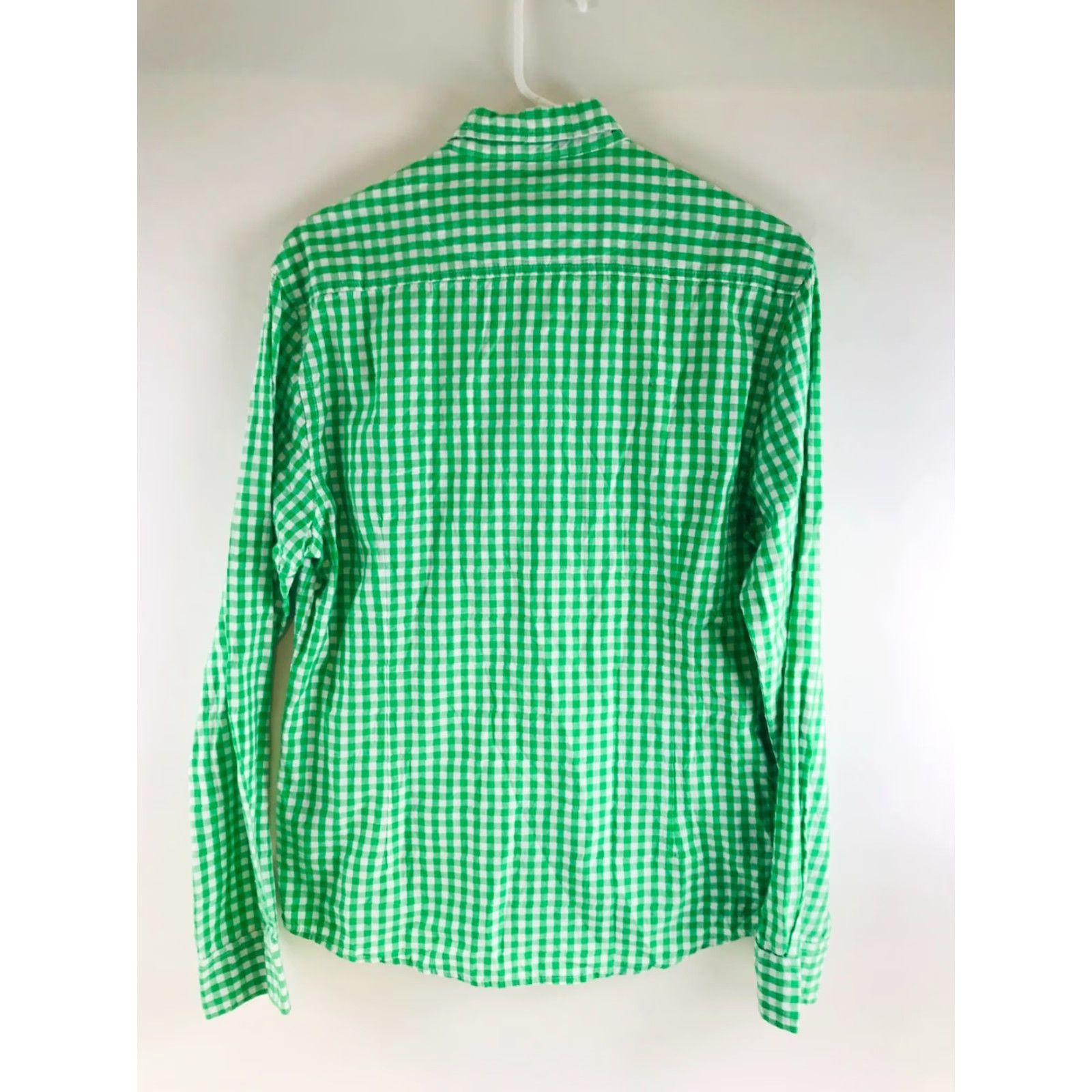 Vintage Artistry in Motion NY Shirt Mens Size Small Green White Checkered Button Down Shirt Size US S / EU 44-46 / 1 - 2 Thumbnail