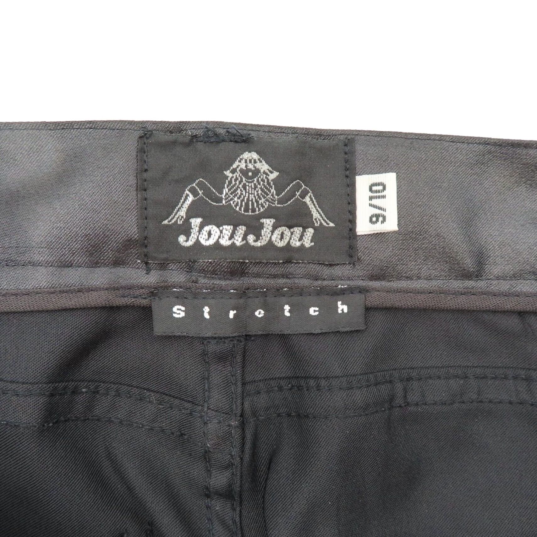 Vintage VINTAGE Jou Jou Womens Pants 90s Satin Pleated Front Black VTG 90s Dress Pants Size 10 Womens Boys Girls? Size 32" / US 10 / IT 46 - 5 Thumbnail