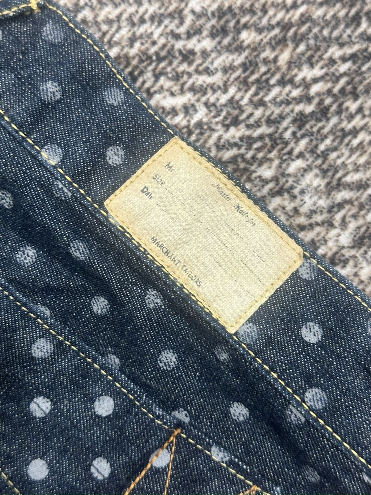 If Six Was Nine × Kapital × Kapital Kountry Polkadot Cropped Denim Pant By Kapital Size US 29 - 11 Thumbnail