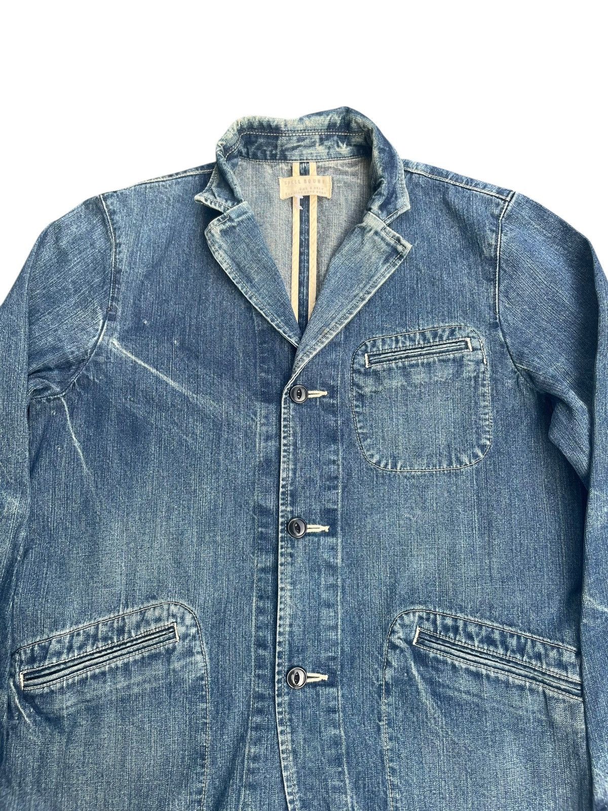 Spellbound Vintage Spellbound Japan Denim Jacket Size US L / EU 52-54 / 3 - 3 Thumbnail