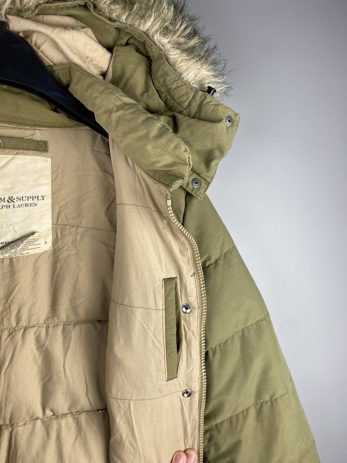 Denim & Supply Ralph Lauren Denim Supply Ralph Lauren Womens Down Puffer Jacket Size M / US 6-8 / IT 42-44 - 11 Thumbnail